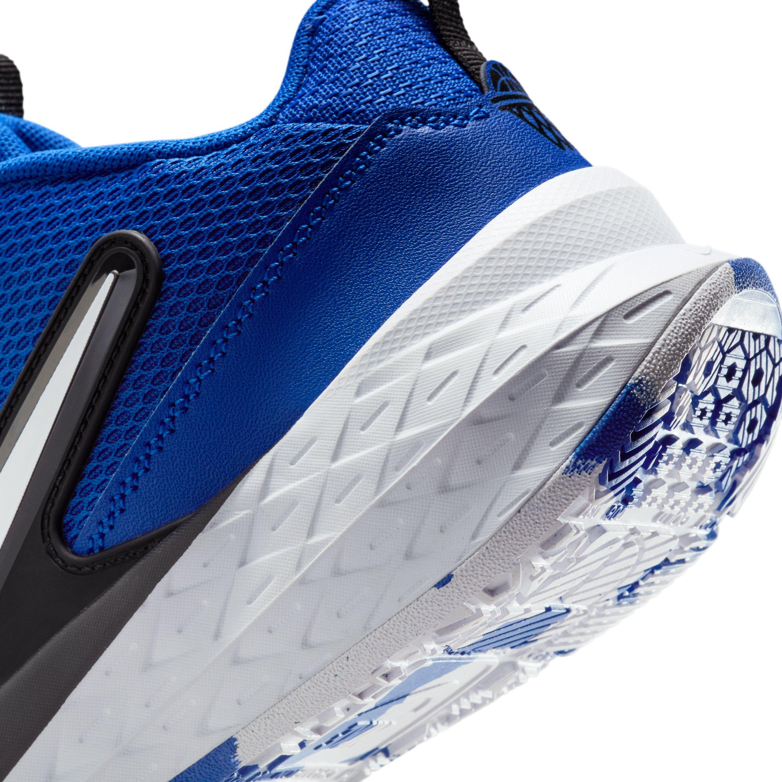 Nike Team Hustle D 12 Grade School Boys' "Game Royal/Black/White" Basketball Shoe