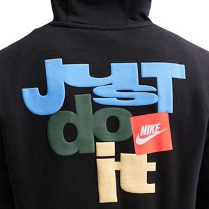 Nike Men's Sportswear Club French Terry Hoodie - BLACK