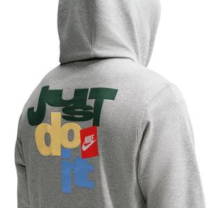 Nike Men's Sportswear Club French Terry Hoodie - GREY