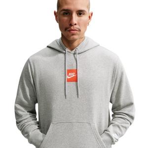 Nike Men's Sportswear Club French Terry Hoodie - GREY
