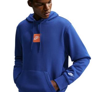 Nike Men's Sportswear Club French Terry Hoodie - BLUE