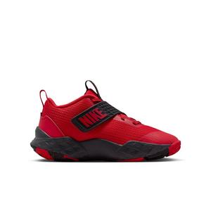 Nike Team Hustle D 12 "University Red/Black/Anthracite/Red" Grade School Boys' Basketball Shoe