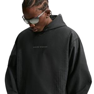 Nike Men's Tech Dri-FIT Shori Knit Pullover Hoodie - BLACK
