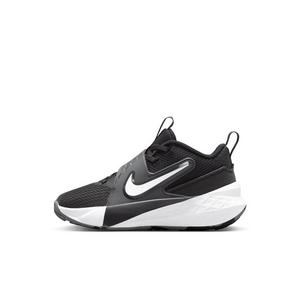 Nike Team Hustle D 12 "Black/Anthracite/White" Preschool Boys' Basketball Shoe