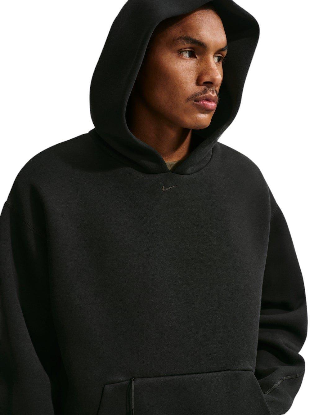Nike Men's Tech Fleece Pullover Hoodie - BLACK