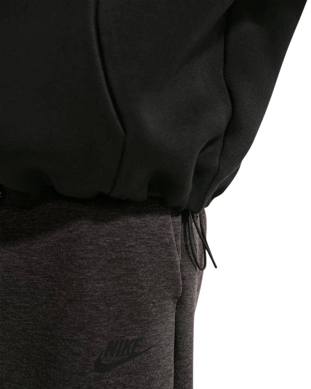 Nike Men's Tech Fleece Pullover Hoodie - BLACK