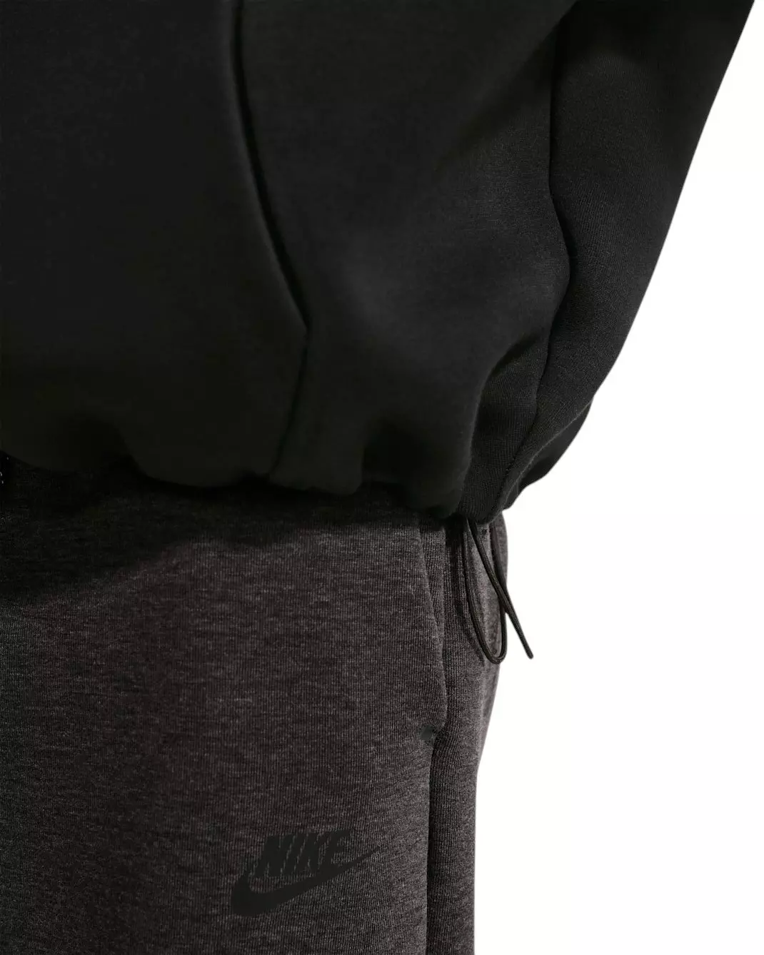 Nike Men's Tech Fleece Pullover Hoodie - BLACK