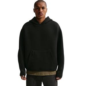 Nike Men's Tech Fleece Pullover Hoodie - BLACK