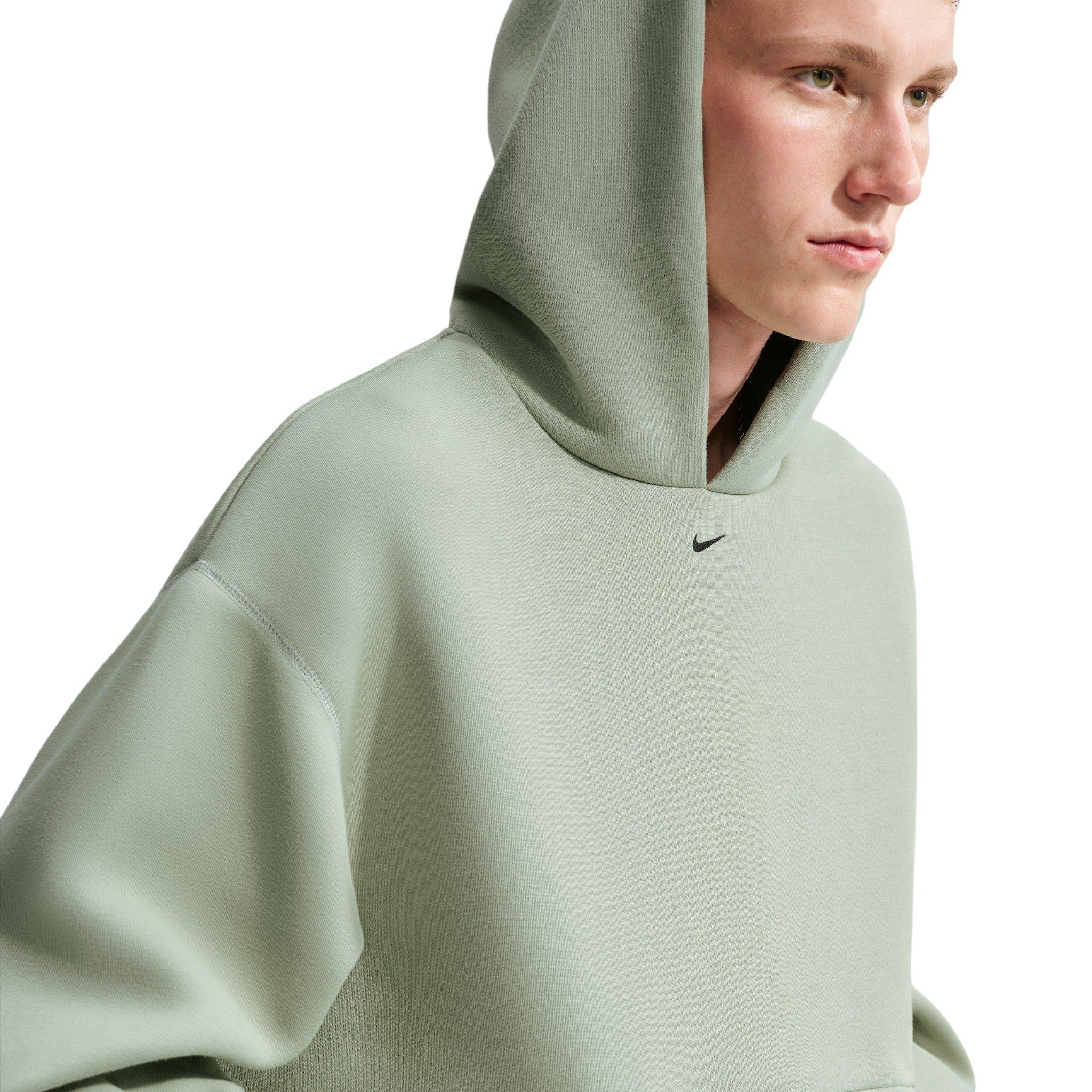 Nike Men's Tech Fleece Pullover Hoodie - GREEN Thumbnail View 3