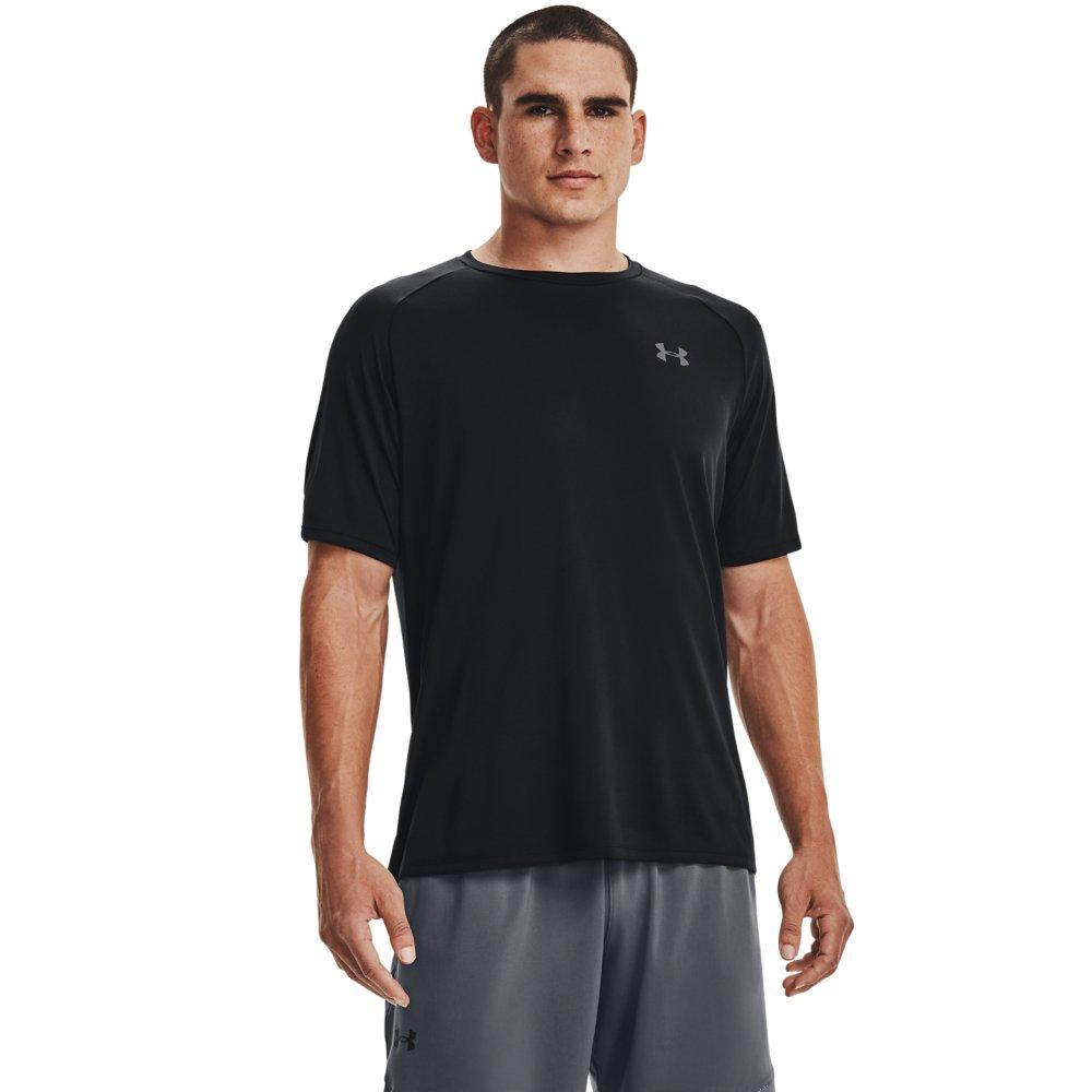 Under Armour Men's Tech&trade; 2.0 Short Sleeve Black Tee - BLACK Thumbnail View 1