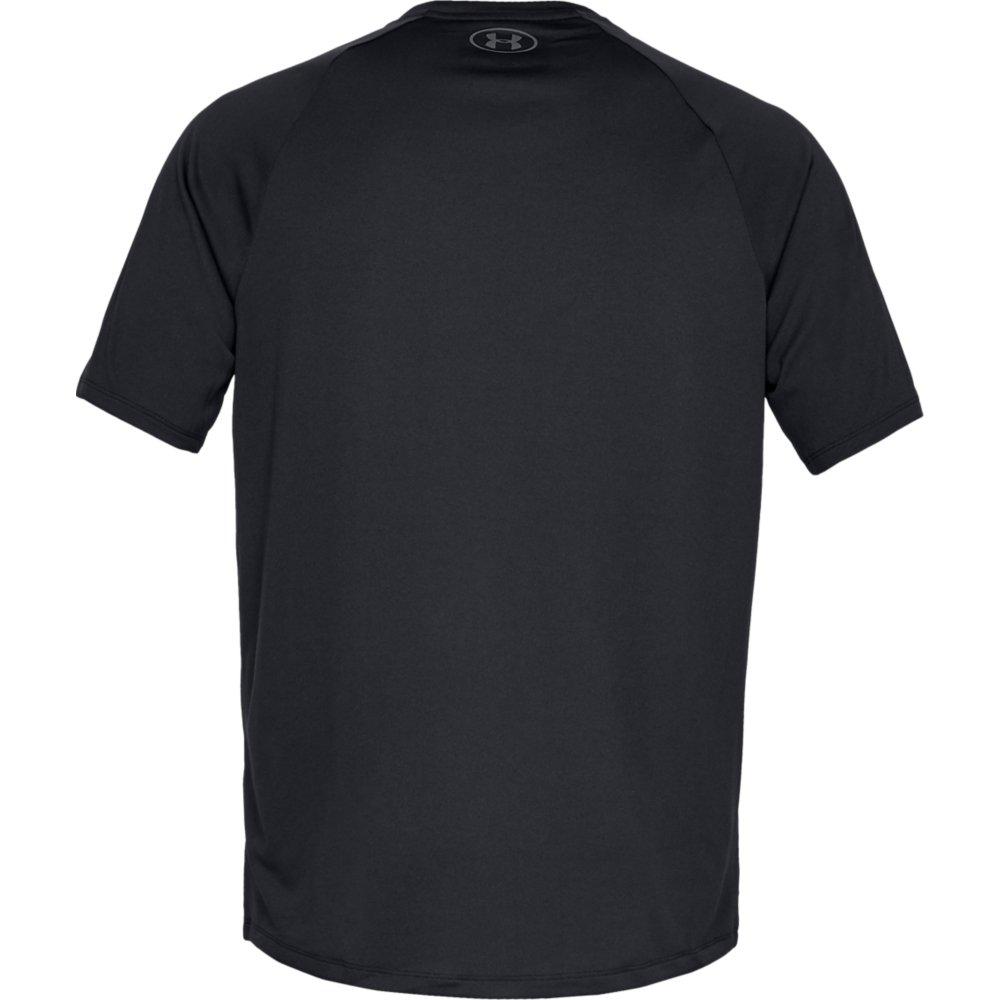 Under Armour Men's Tech&trade; 2.0 Short Sleeve Black Tee - BLACK Thumbnail View 6