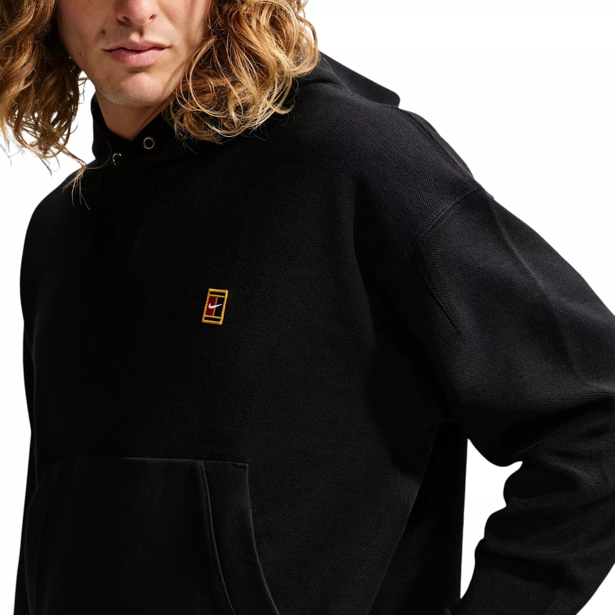 Nike Men's Club Rules French Terry Hoodie - BLACK