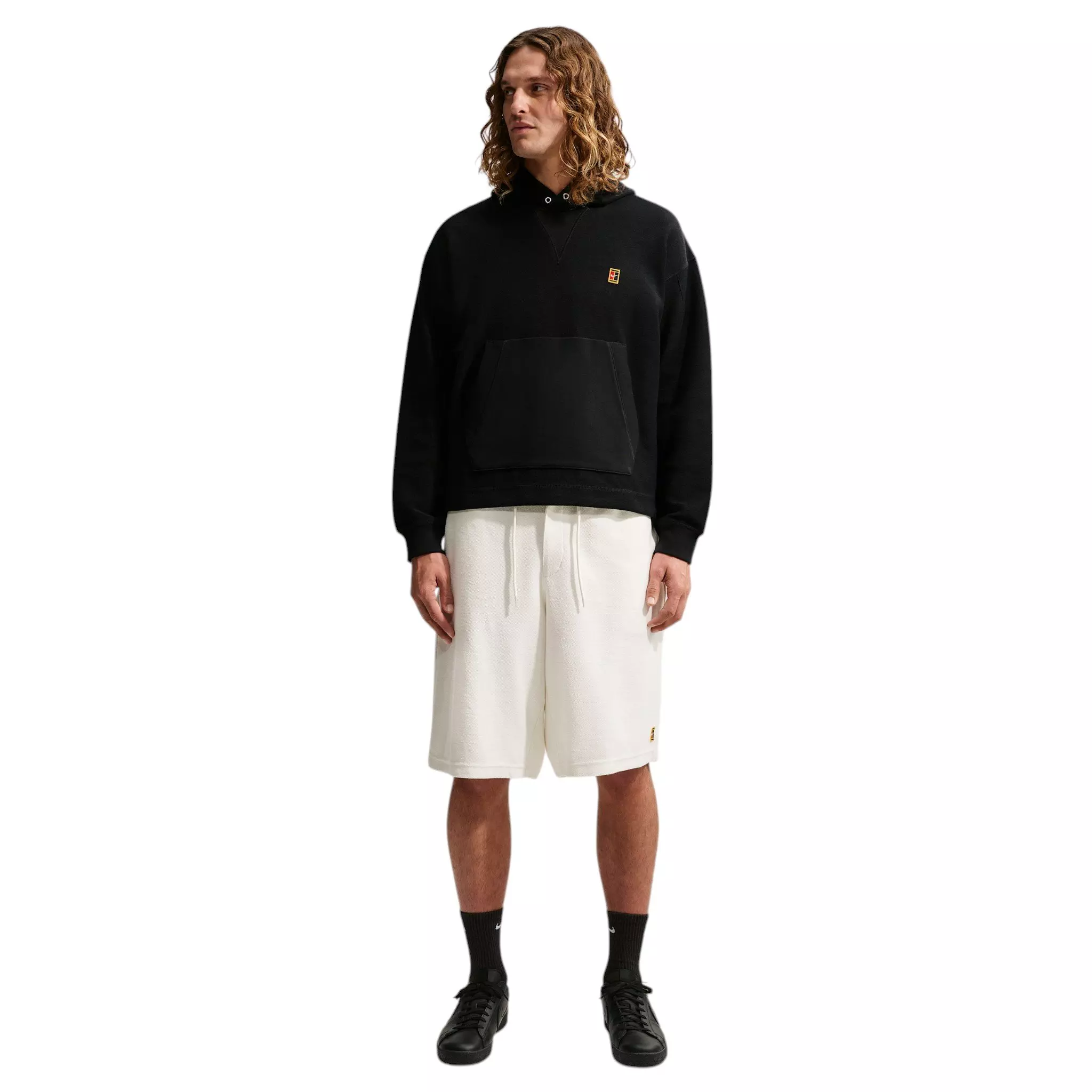 Nike Men's Club Rules French Terry Hoodie - BLACK