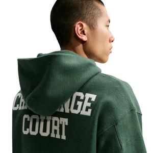 Nike Men's Club Rules French Terry Hoodie - GREEN