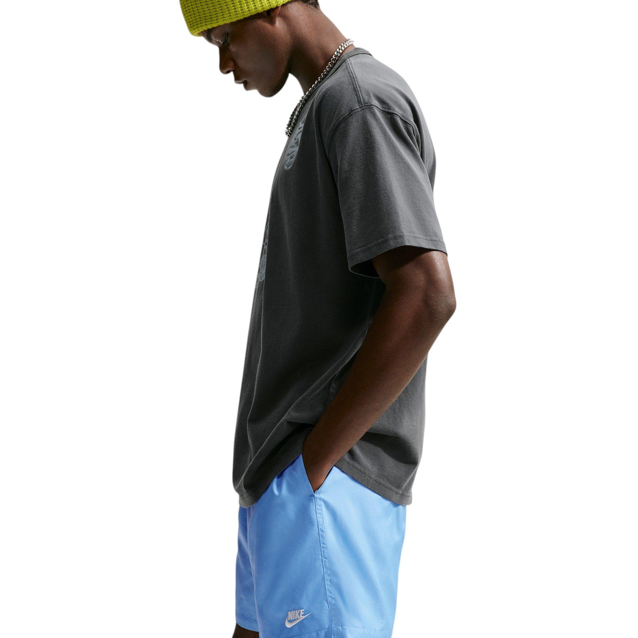 Nike Men's Club Woven Flow Shorts - BLUE