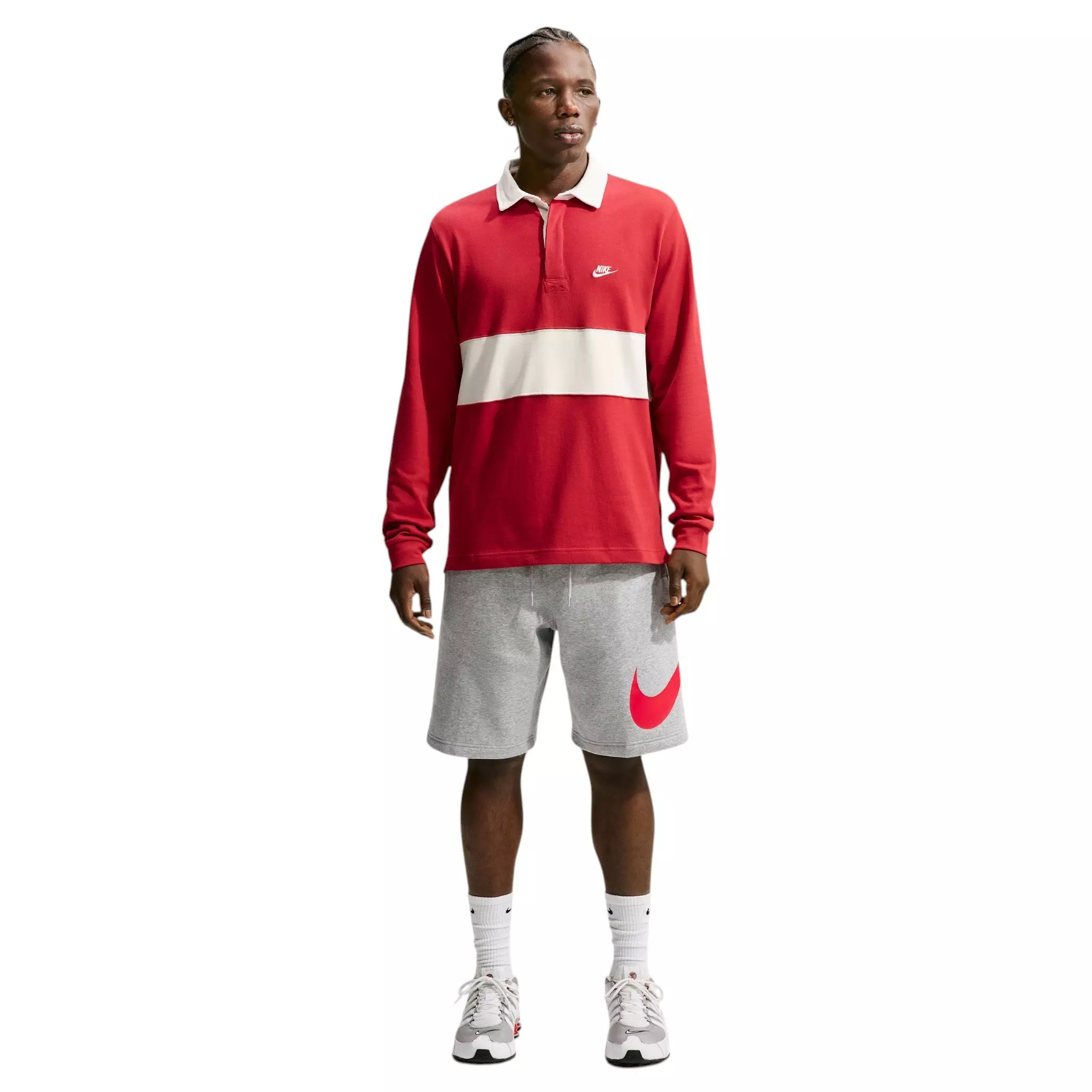Nike Men's Club Fleece Shorts - GREY