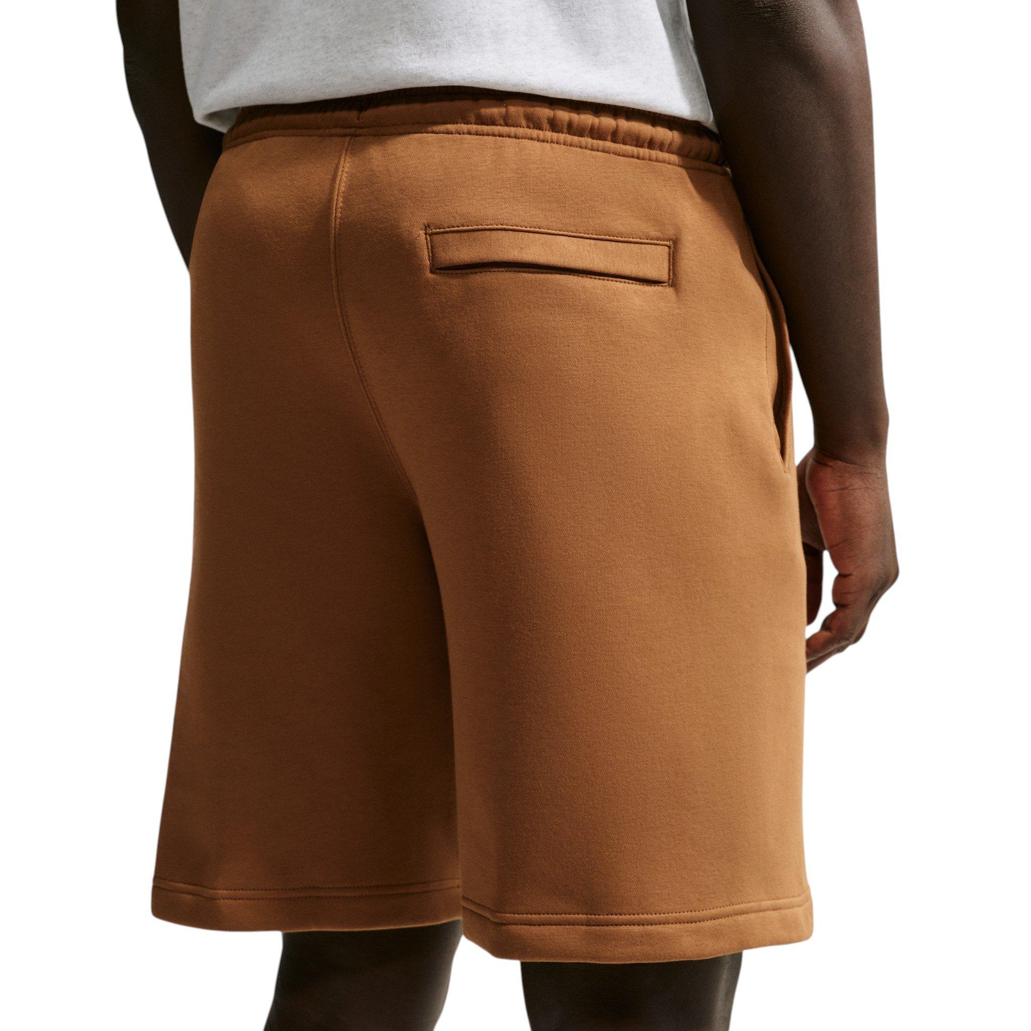 Nike Men's Club Fleece Shorts - BROWN Thumbnail View 2