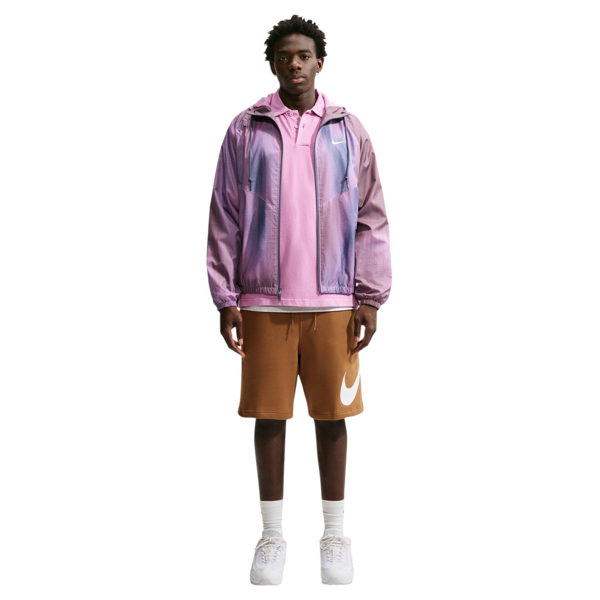 Nike Men's Club Fleece Shorts - BROWN Thumbnail View 4