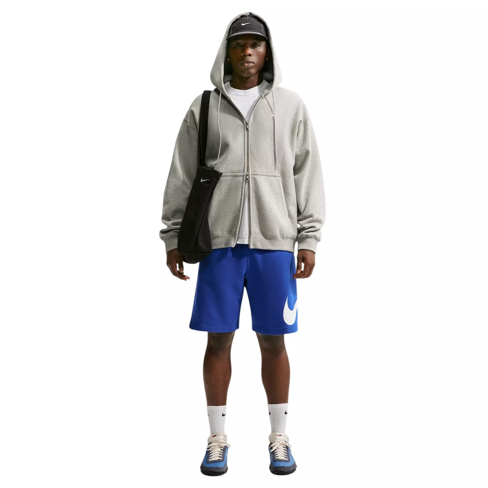 Nike Men's Club Fleece Shorts - BLUE