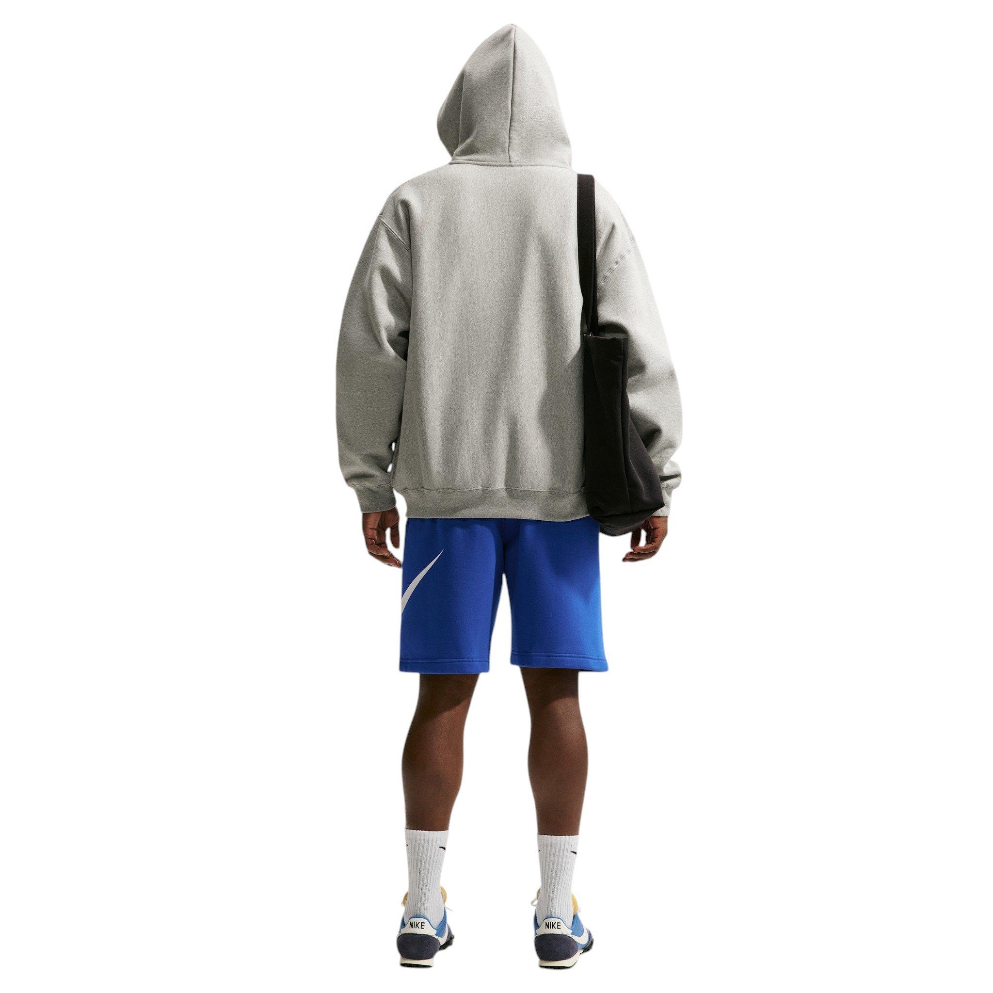 Nike Men's Club Fleece Shorts - BLUE Thumbnail View 5