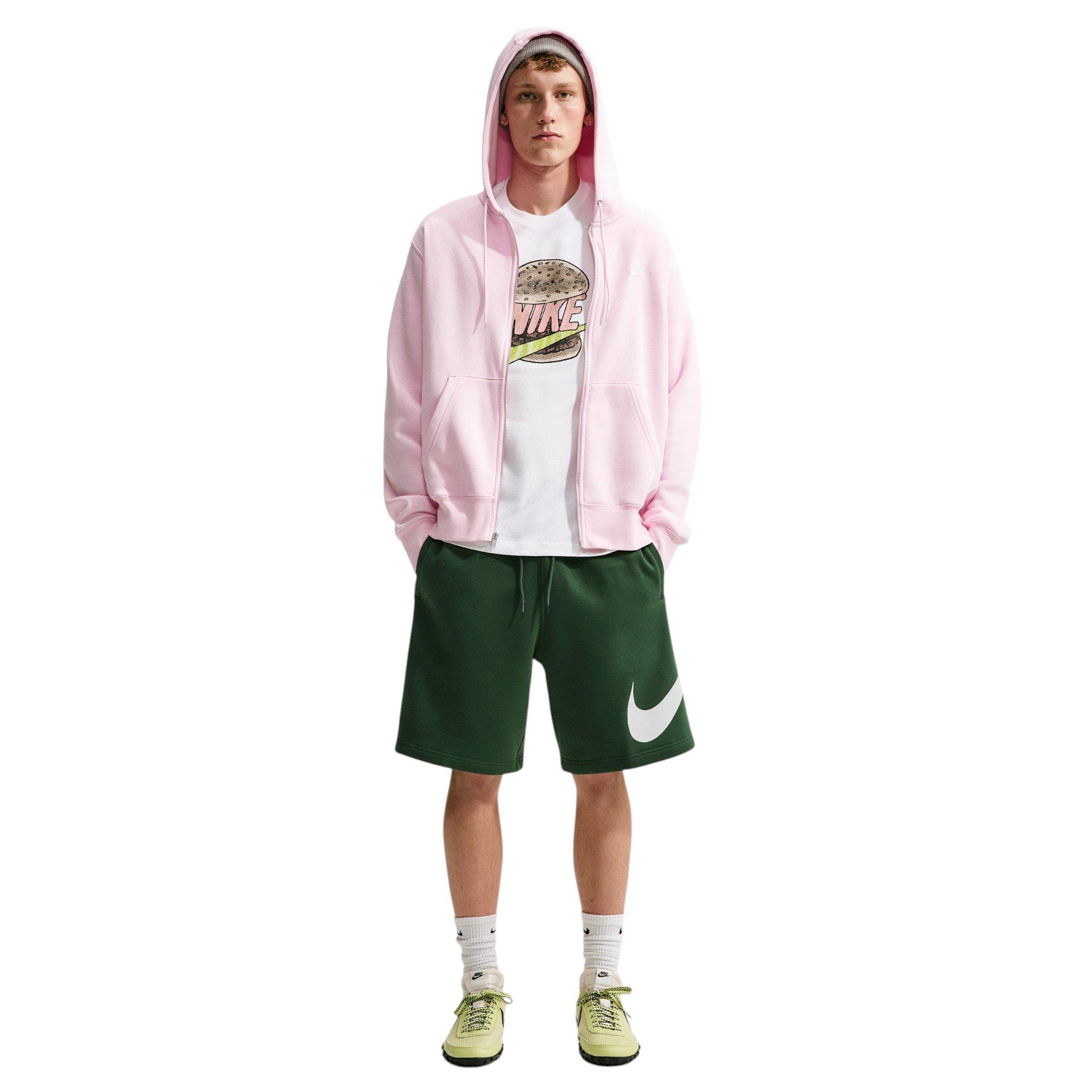 Nike Men's Club Fleece Shorts - GREEN