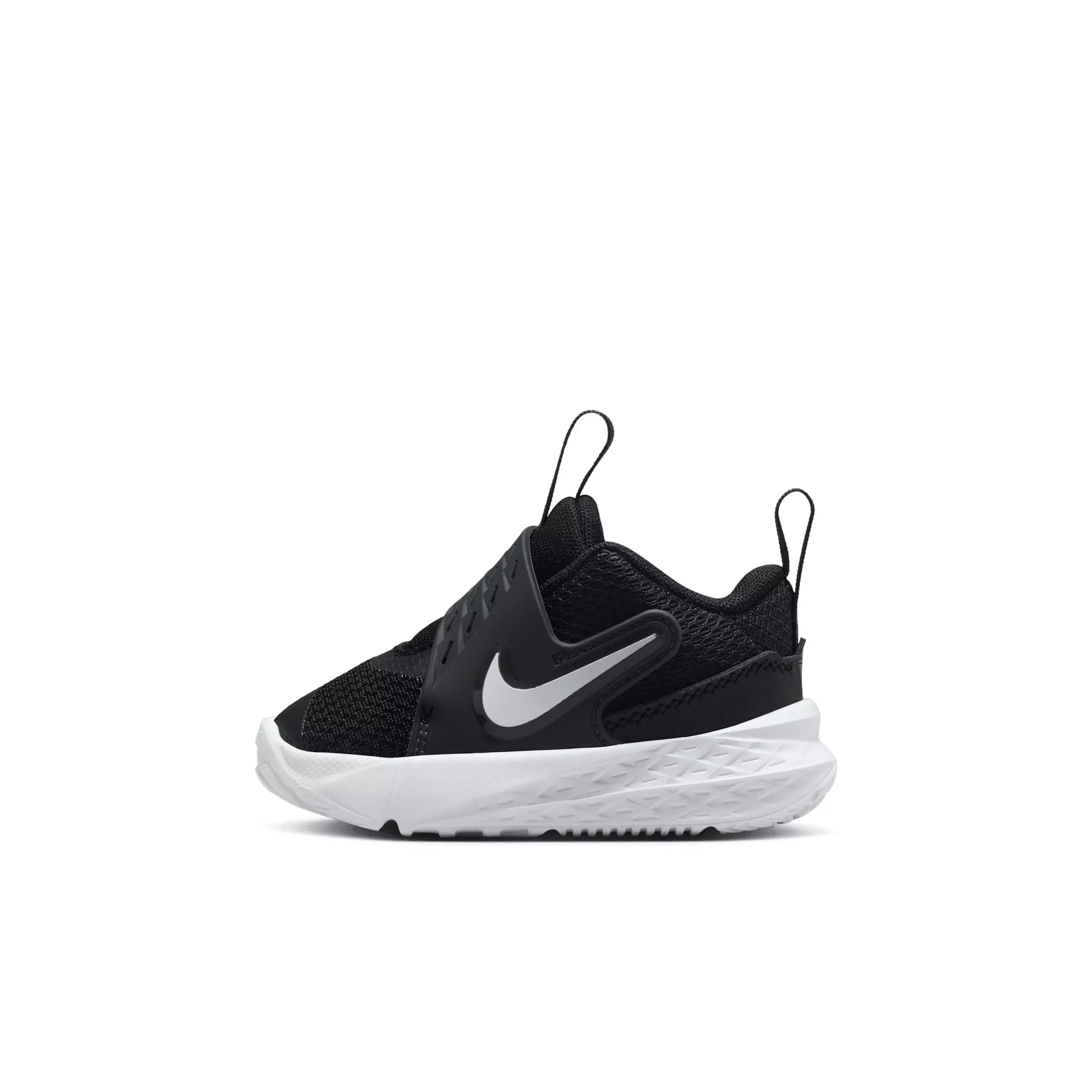 Nike Team Hustle D 12 "Black/Anthracite/White" Infant Boys' Basketball Shoe - BLACK/ANTHRACITE/WHITE