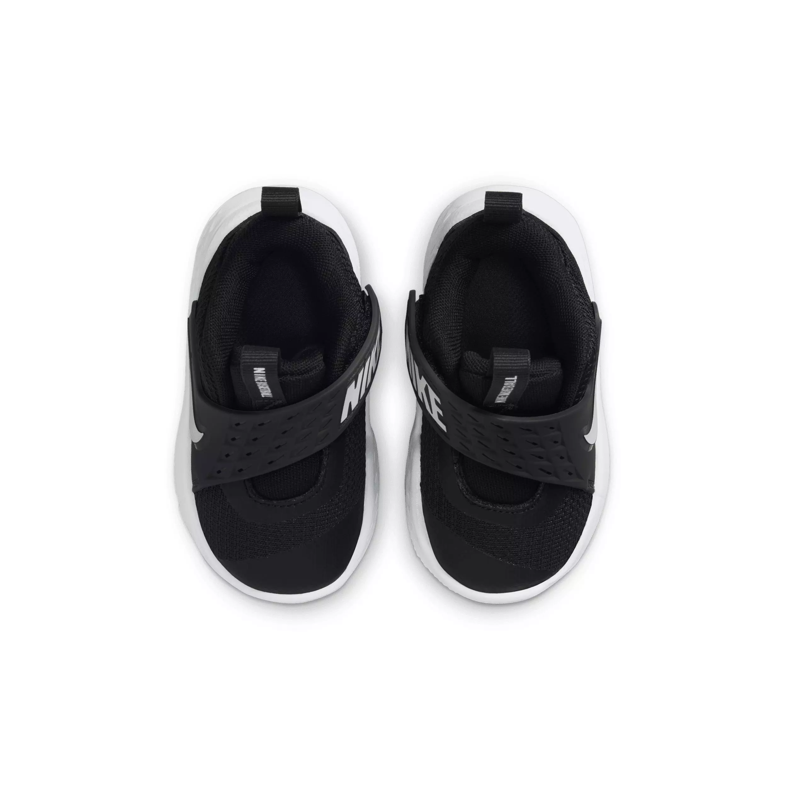 Nike Team Hustle D 12 "Black/Anthracite/White" Infant Boys' Basketball Shoe - BLACK/ANTHRACITE/WHITE