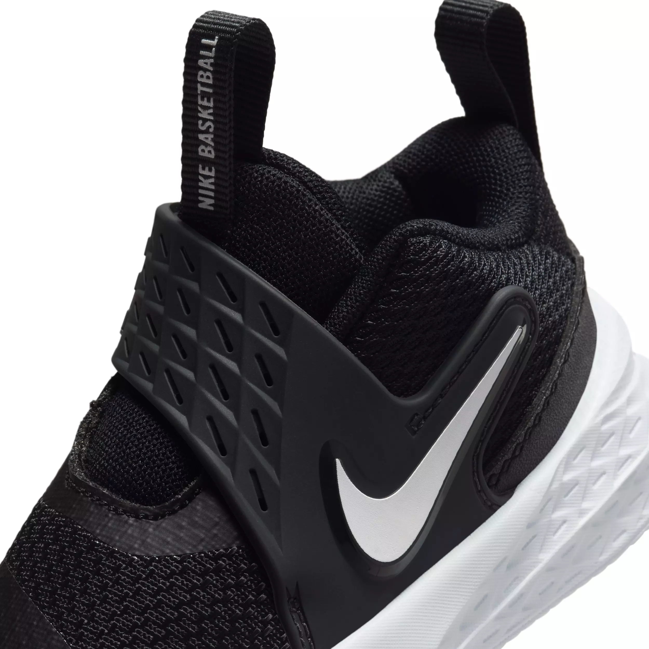 Nike Team Hustle D 12 "Black/Anthracite/White" Infant Boys' Basketball Shoe - BLACK/ANTHRACITE/WHITE