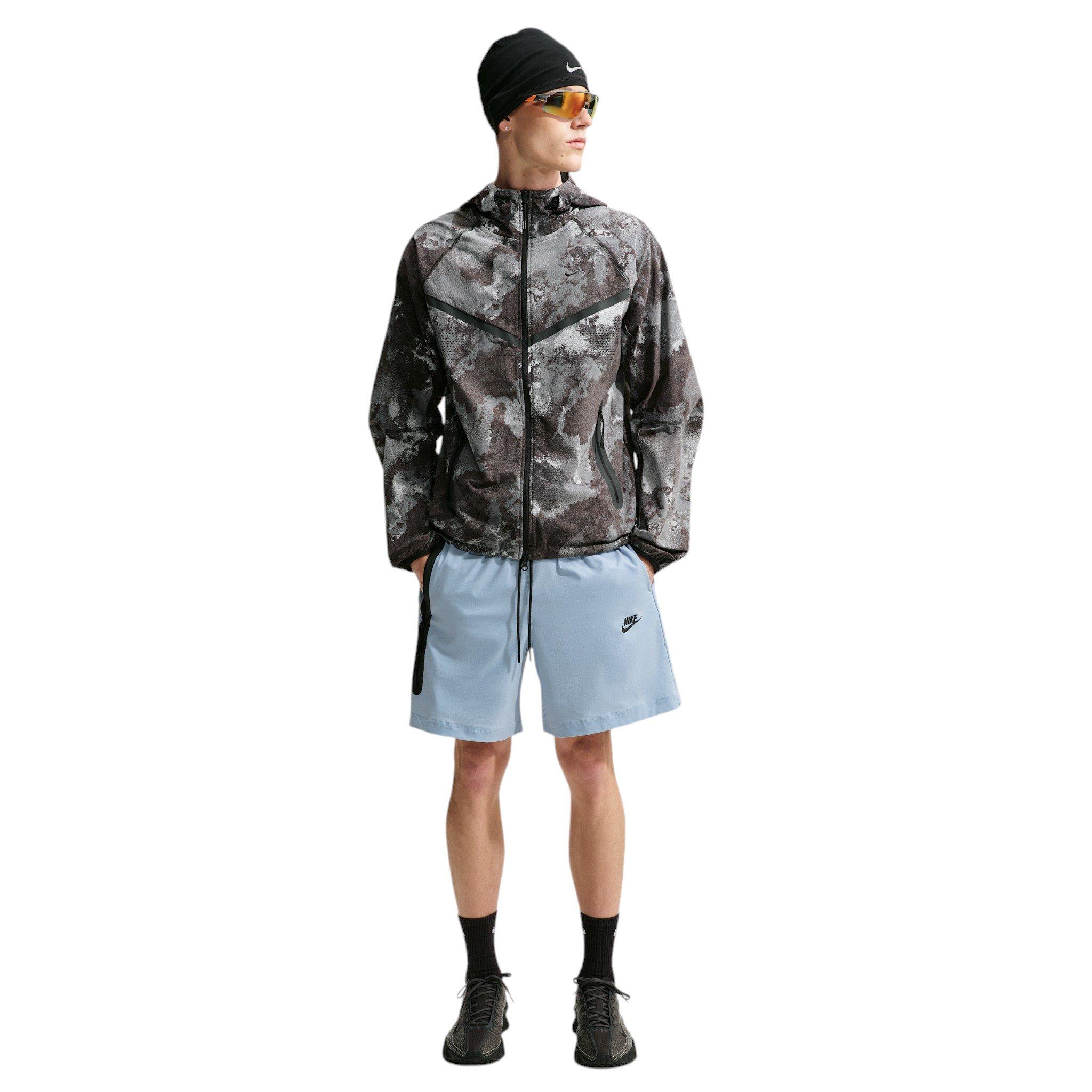 Nike Men's Tech Woven Shorts - Light Armory Blue/Black - LT BLUE/BLACK Thumbnail View 4
