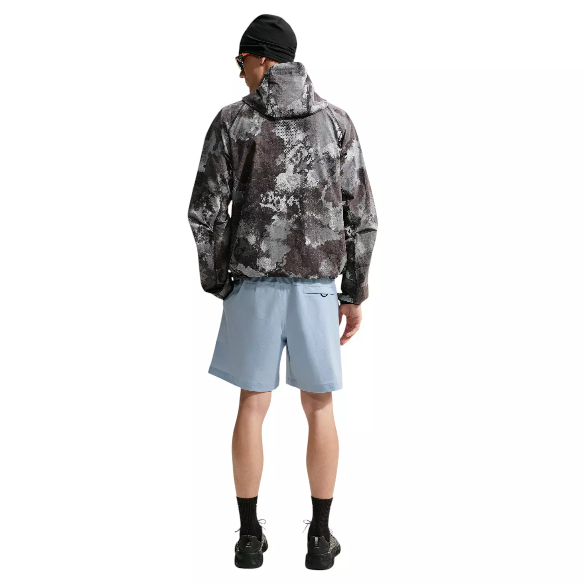 Nike Men's Tech Woven Shorts - Light Armory Blue/Black - LT BLUE/BLACK