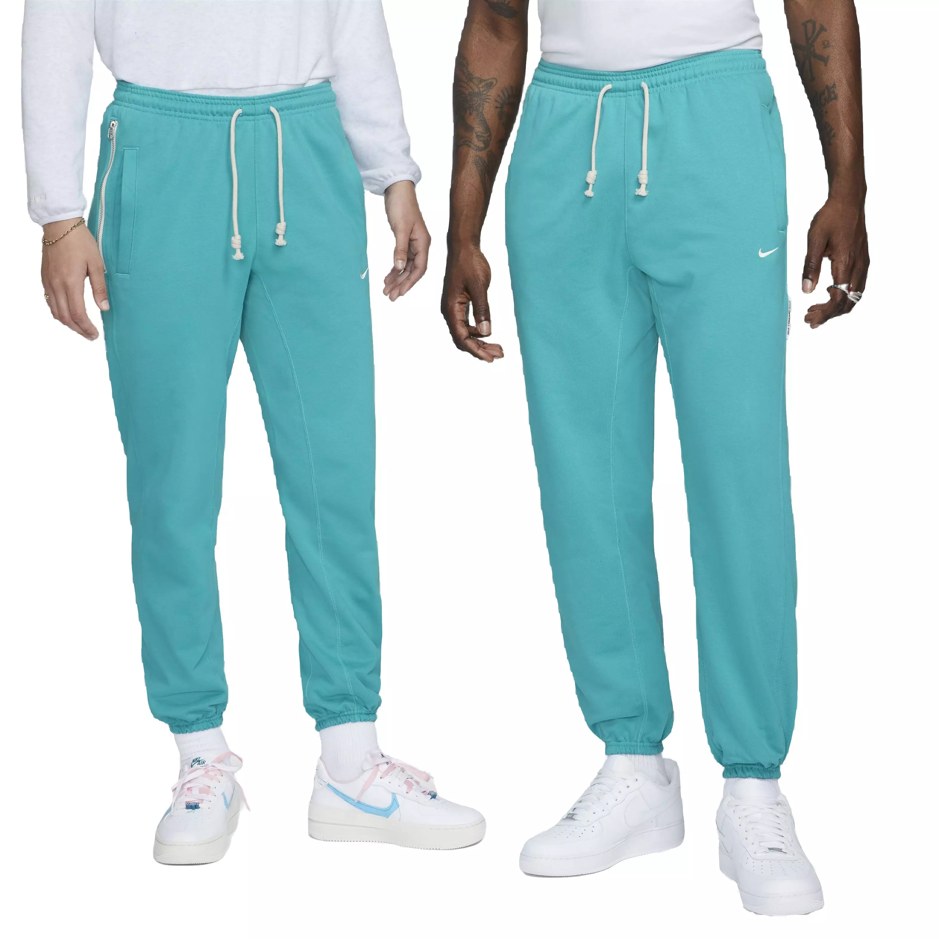 Nike Men's Standard Issue Dri-FIT Basketball Pants-Aqua - AQUA