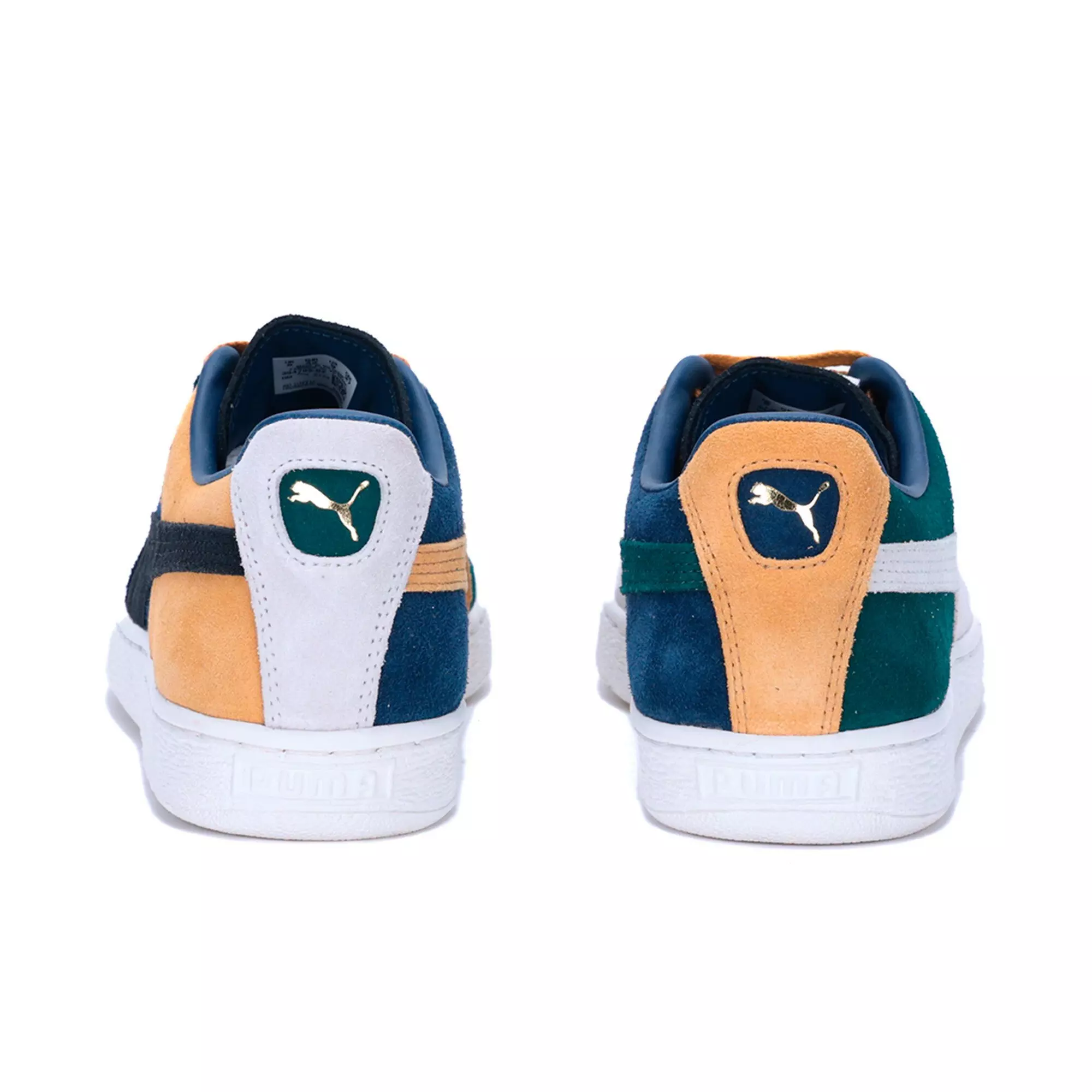 PUMA Suede Iconix 23 "Persian Blue/Amber" Men's Shoe - BLUE/AMBER