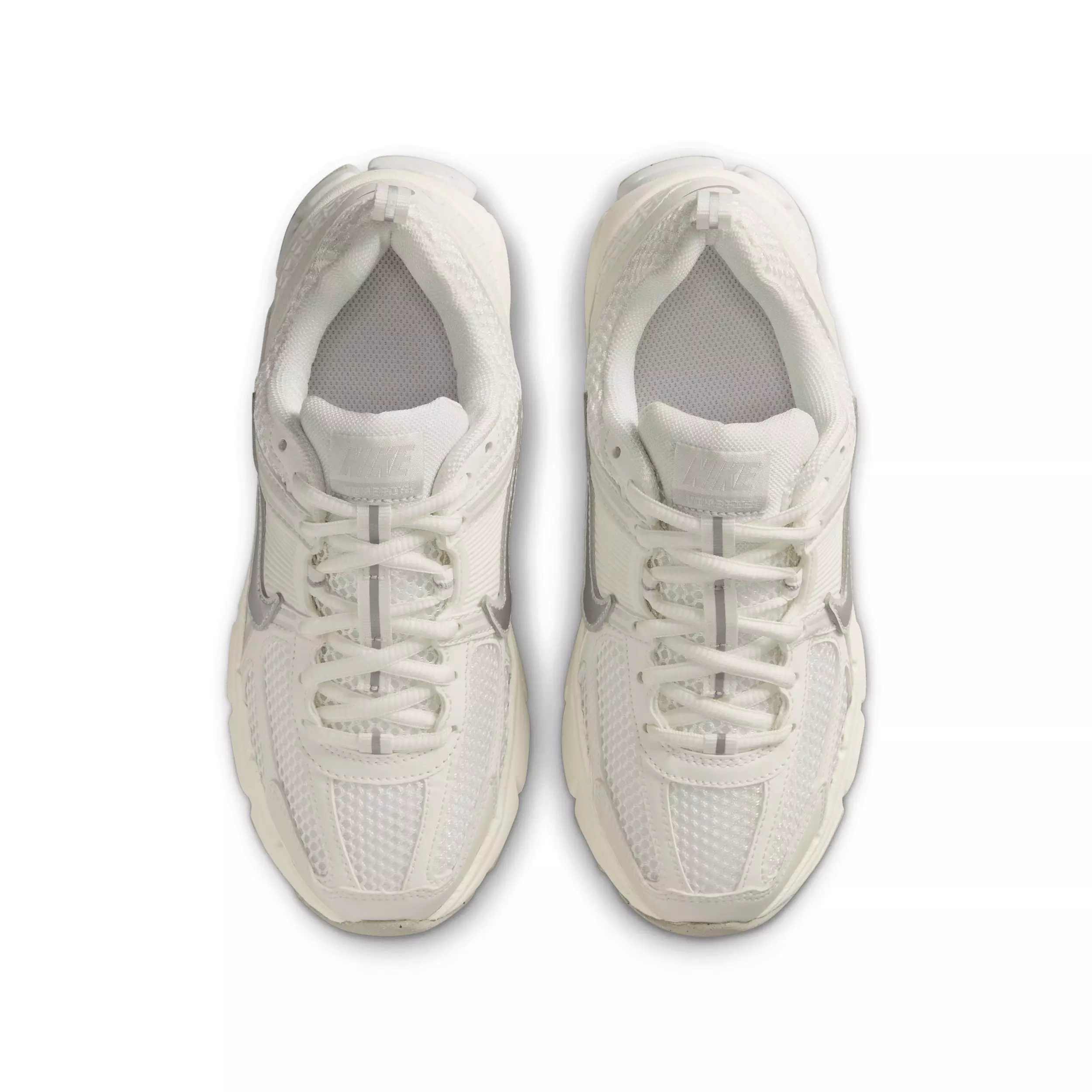 Nike Vomero 5 "Sail/Vast Grey/College Grey/Metallic Silver" Grade School Girls' Shoe - SAIL/GREY/GREY/SILVER