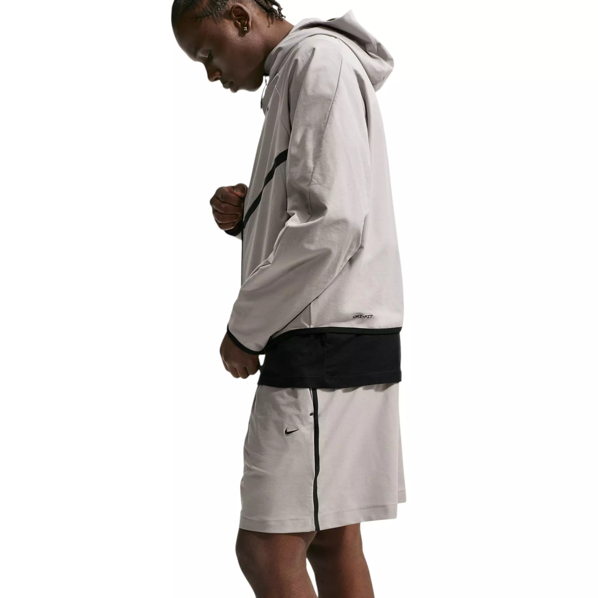 Nike Men's Tech Dri-FIT Shori Knit Shorts - GREY