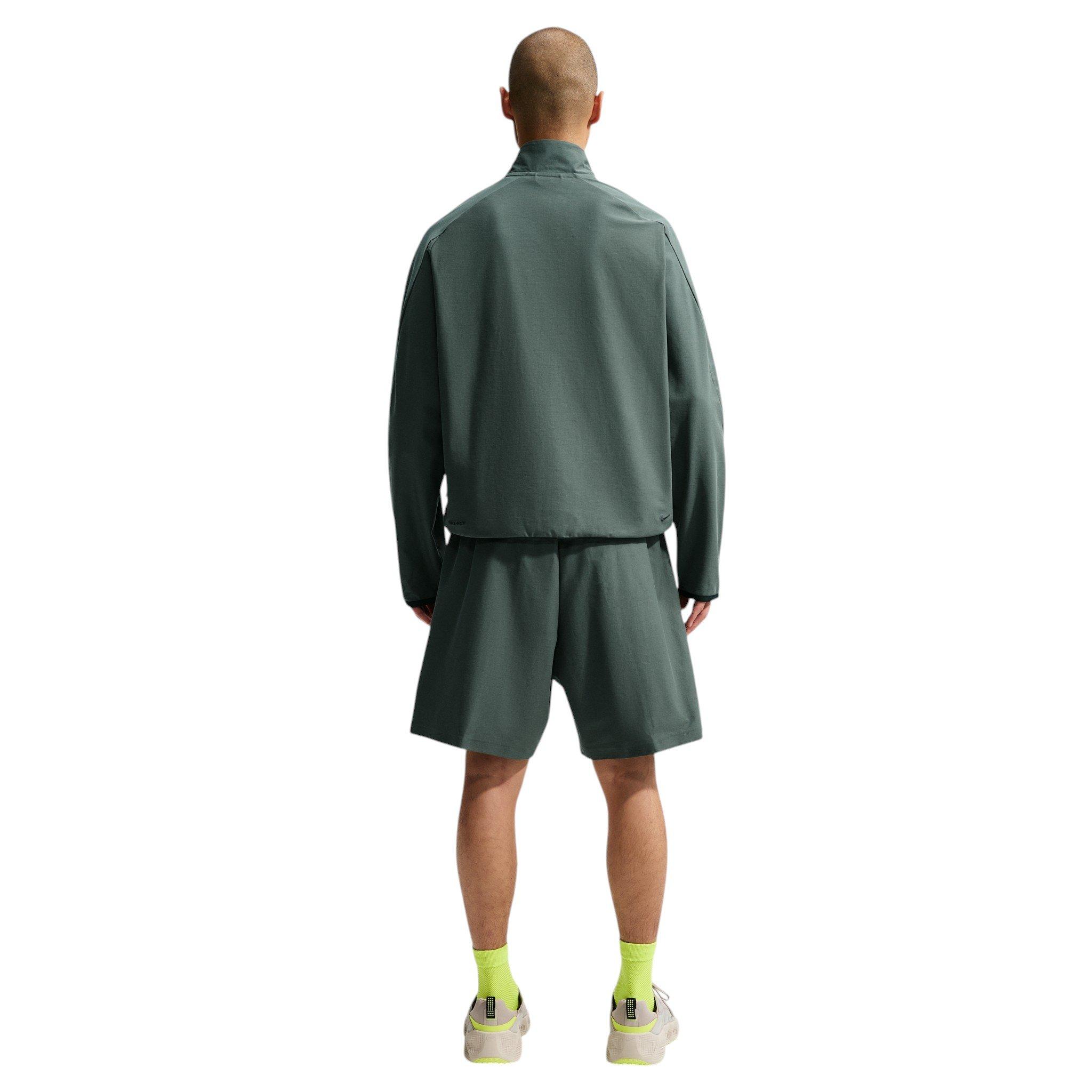 Nike Men's Tech Dri-FIT Shori Knit Shorts - GREEN Thumbnail View 6