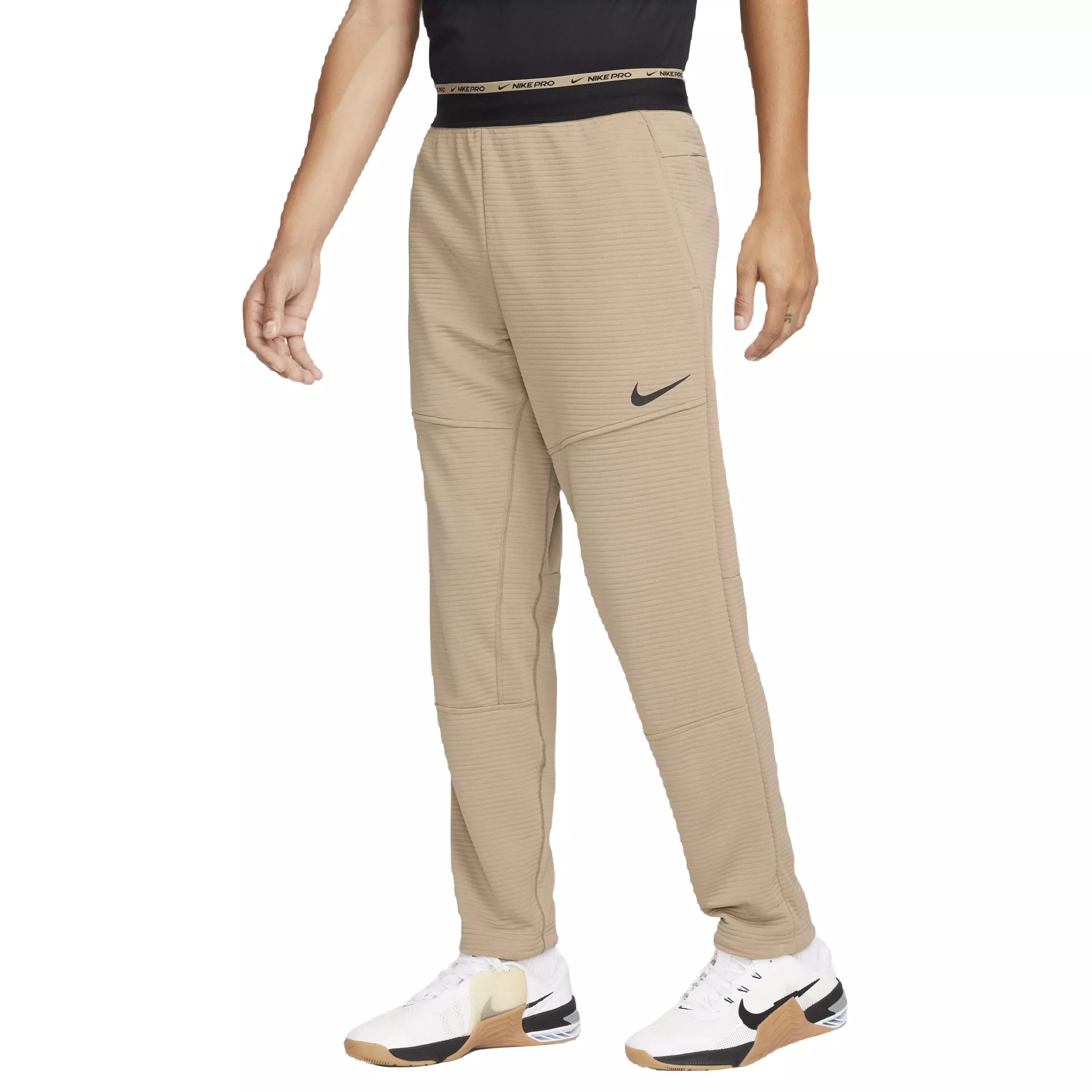 Nike Men's Dri-FIT Fleece Fitness Pants -Brown - Hibbett