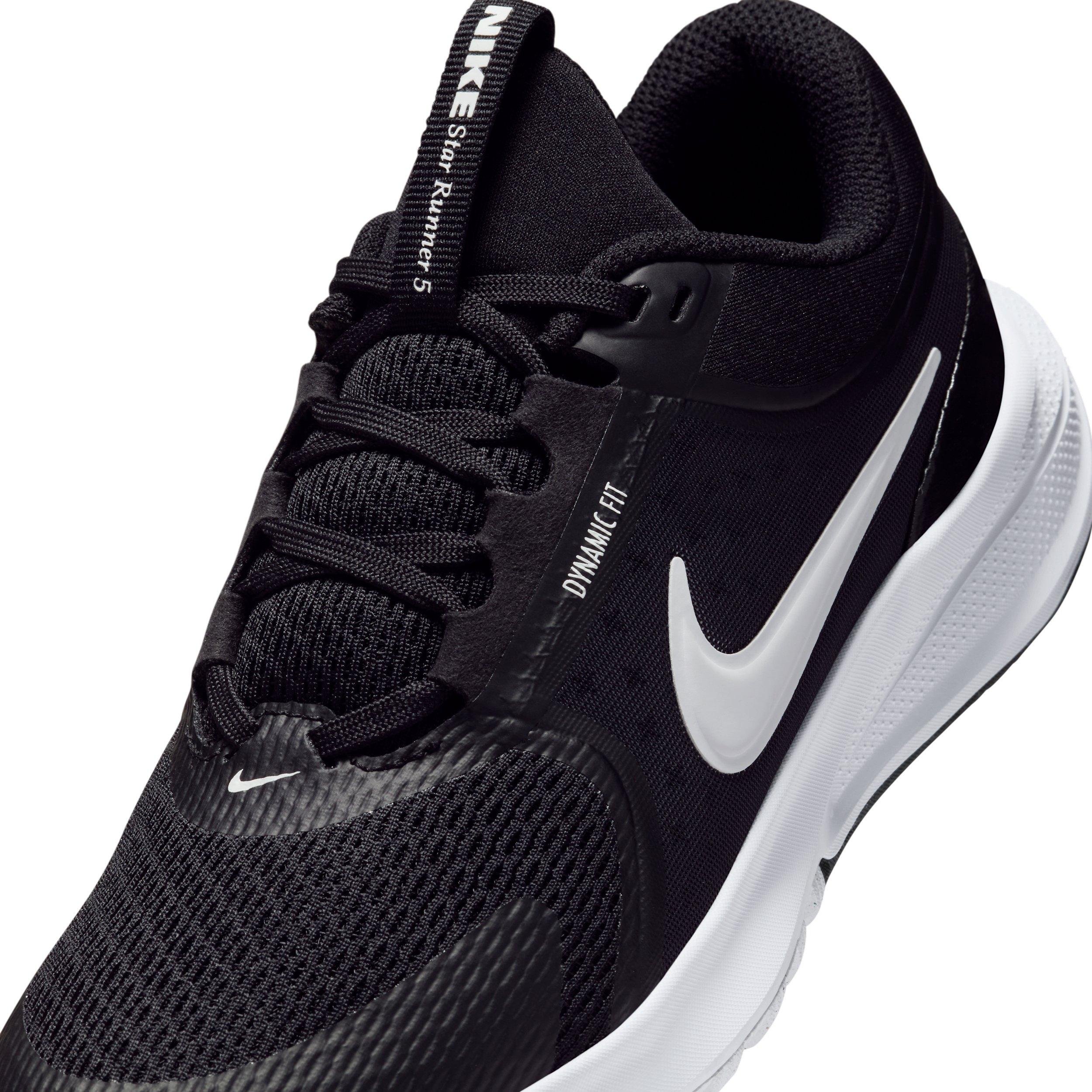 Nike Star Runner 5 Grade School Boys' "Black/White/Summit White/White" Running Shoe