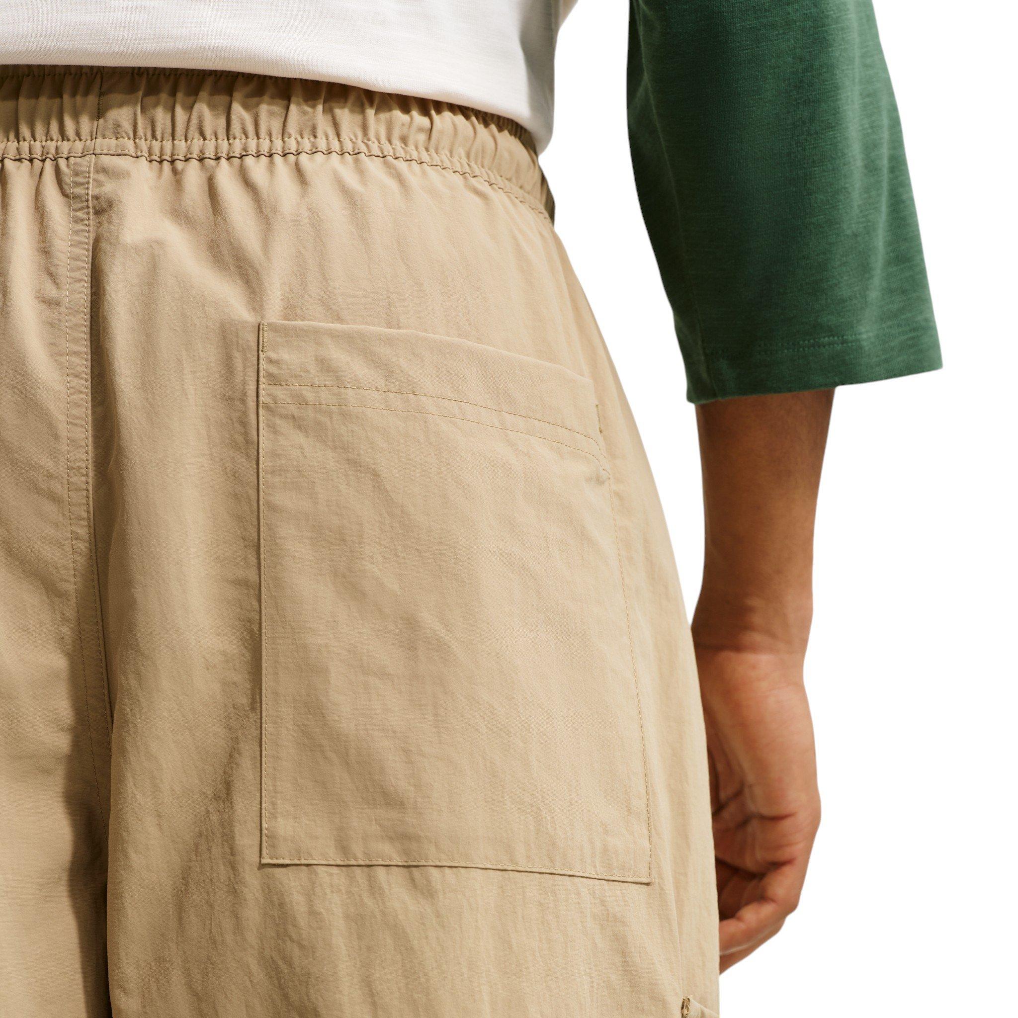 Nike Men's Sportswear Club Oversized Cargo Shorts - Parachute Beige/White - BEIGE/WHITE