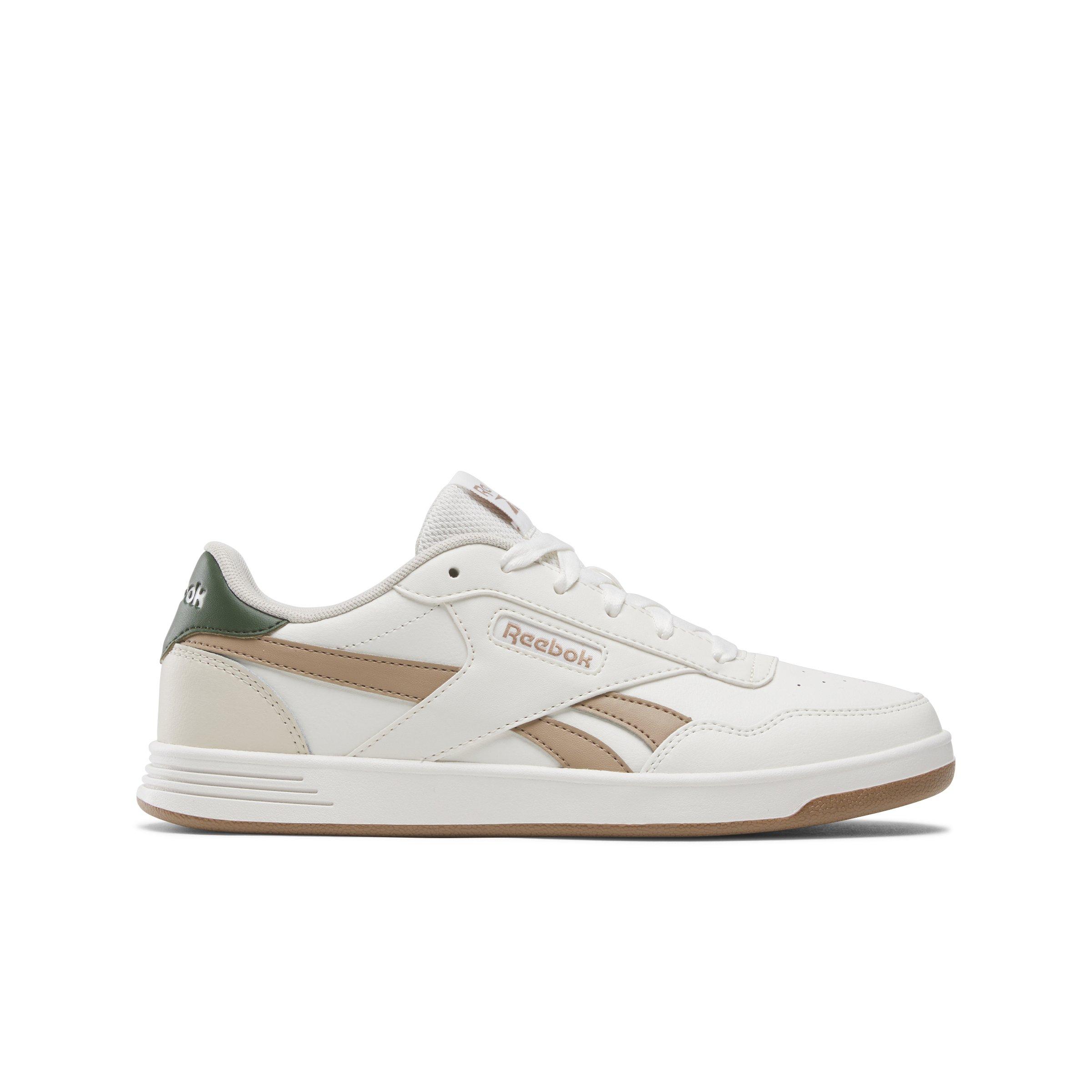 Reebok Court Advance "Off White/Beige/Dark Green" Women's Shoe - OFF WHITE/BEIGE/DK GREEN Thumbnail View 1