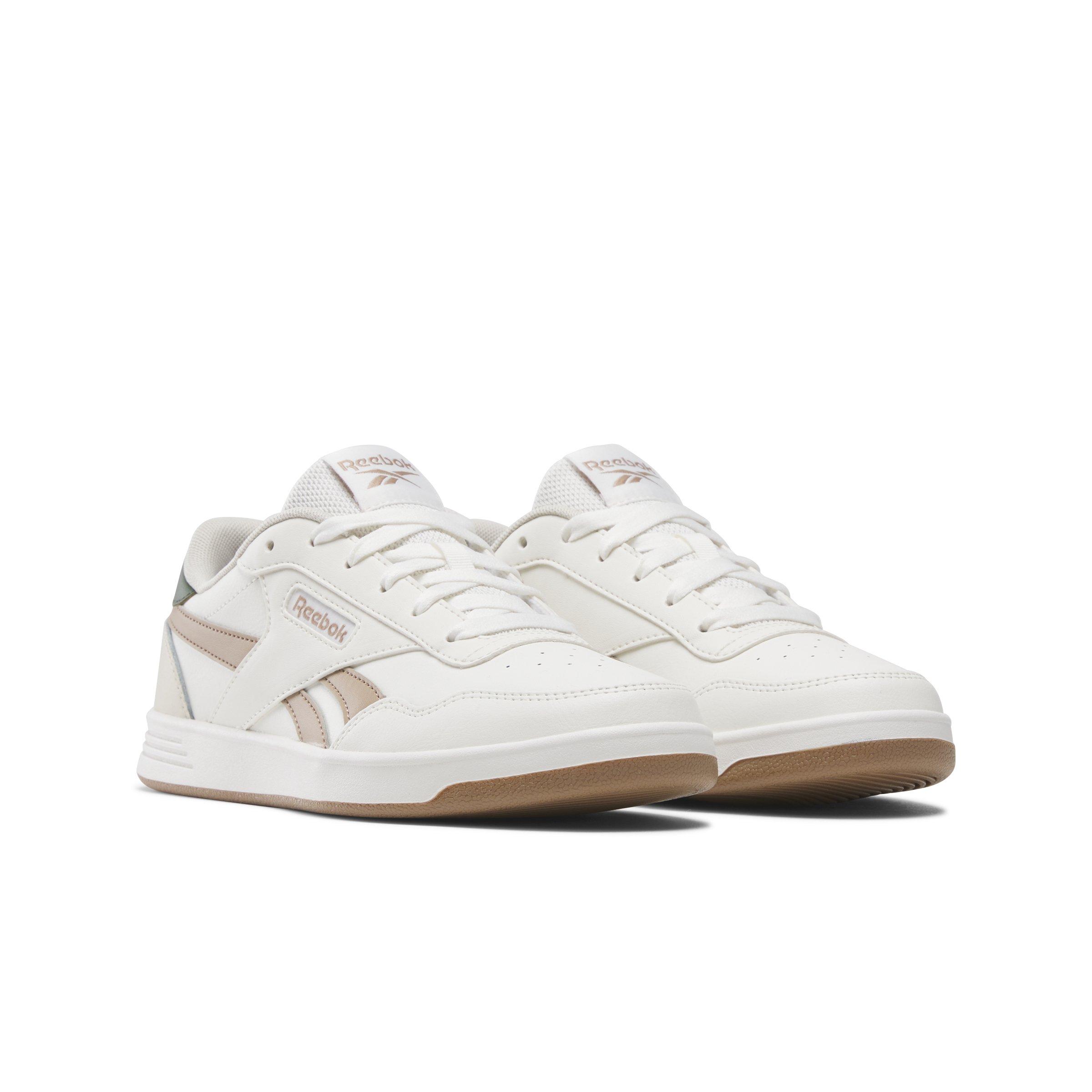 Reebok Court Advance "Off White/Beige/Dark Green" Women's Shoe - OFF WHITE/BEIGE/DK GREEN Thumbnail View 2