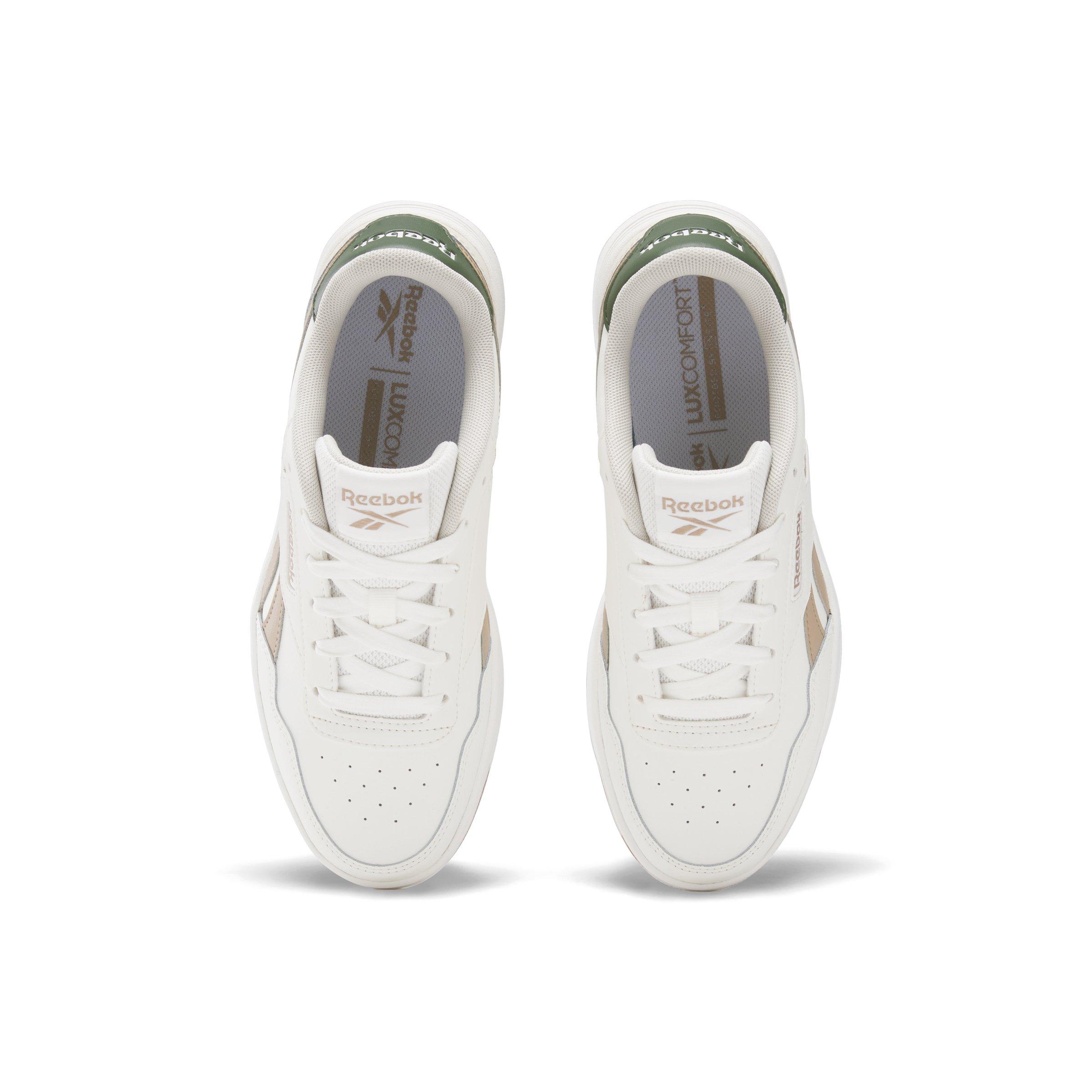Reebok Court Advance "Off White/Beige/Dark Green" Women's Shoe - OFF WHITE/BEIGE/DK GREEN Thumbnail View 4