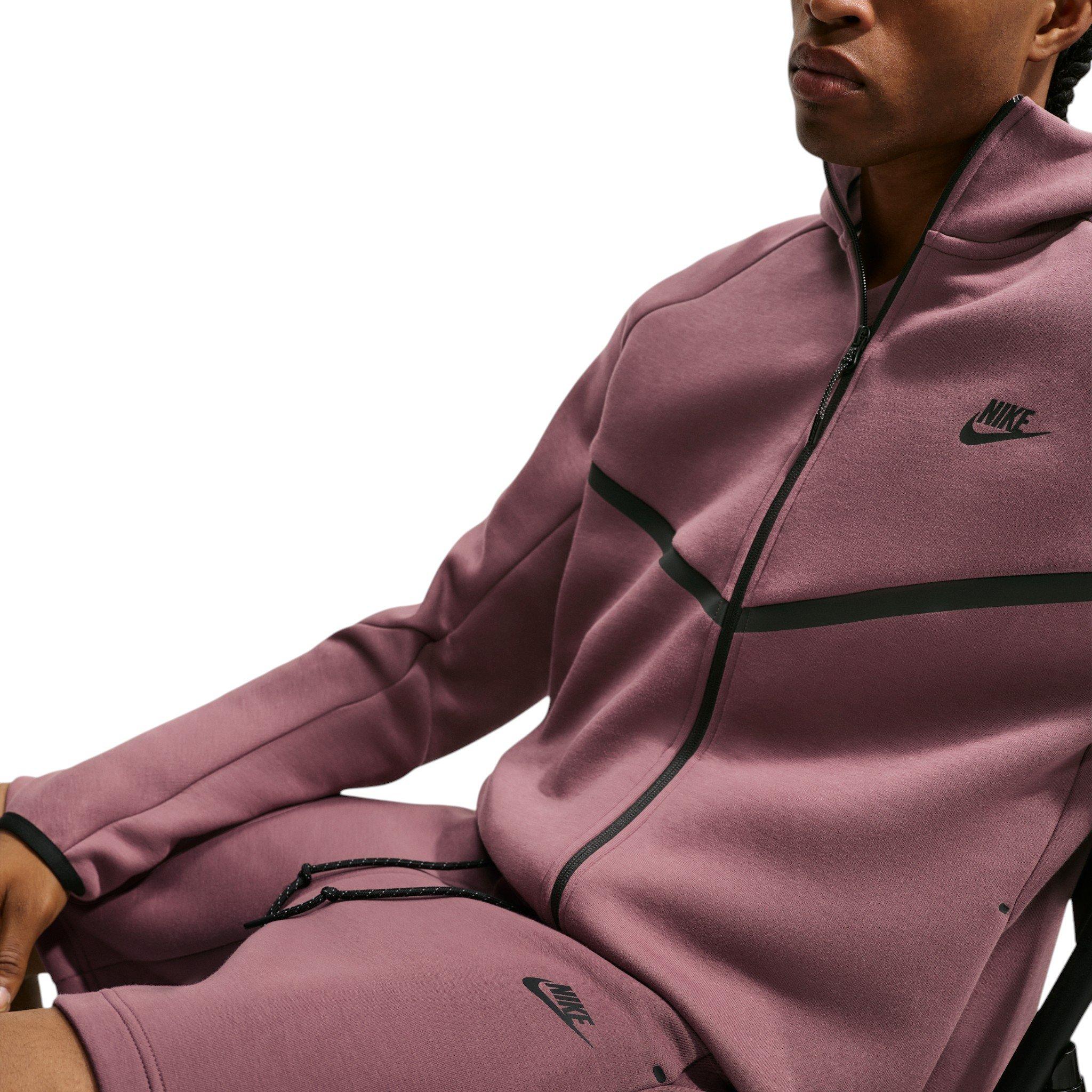Nike Men's Tech Fleece Shorts - PURPLE Thumbnail View 2