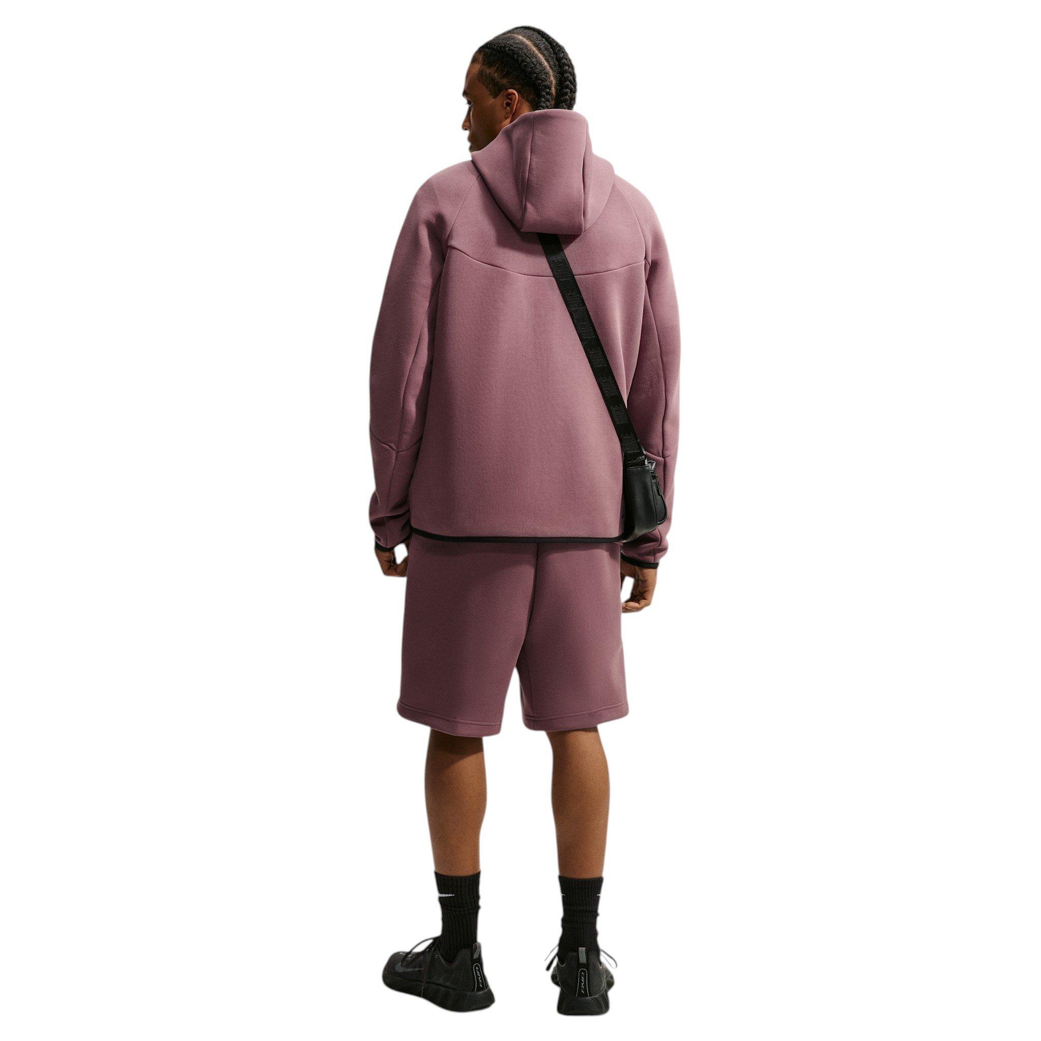 Nike Men's Tech Fleece Shorts - PURPLE Thumbnail View 5