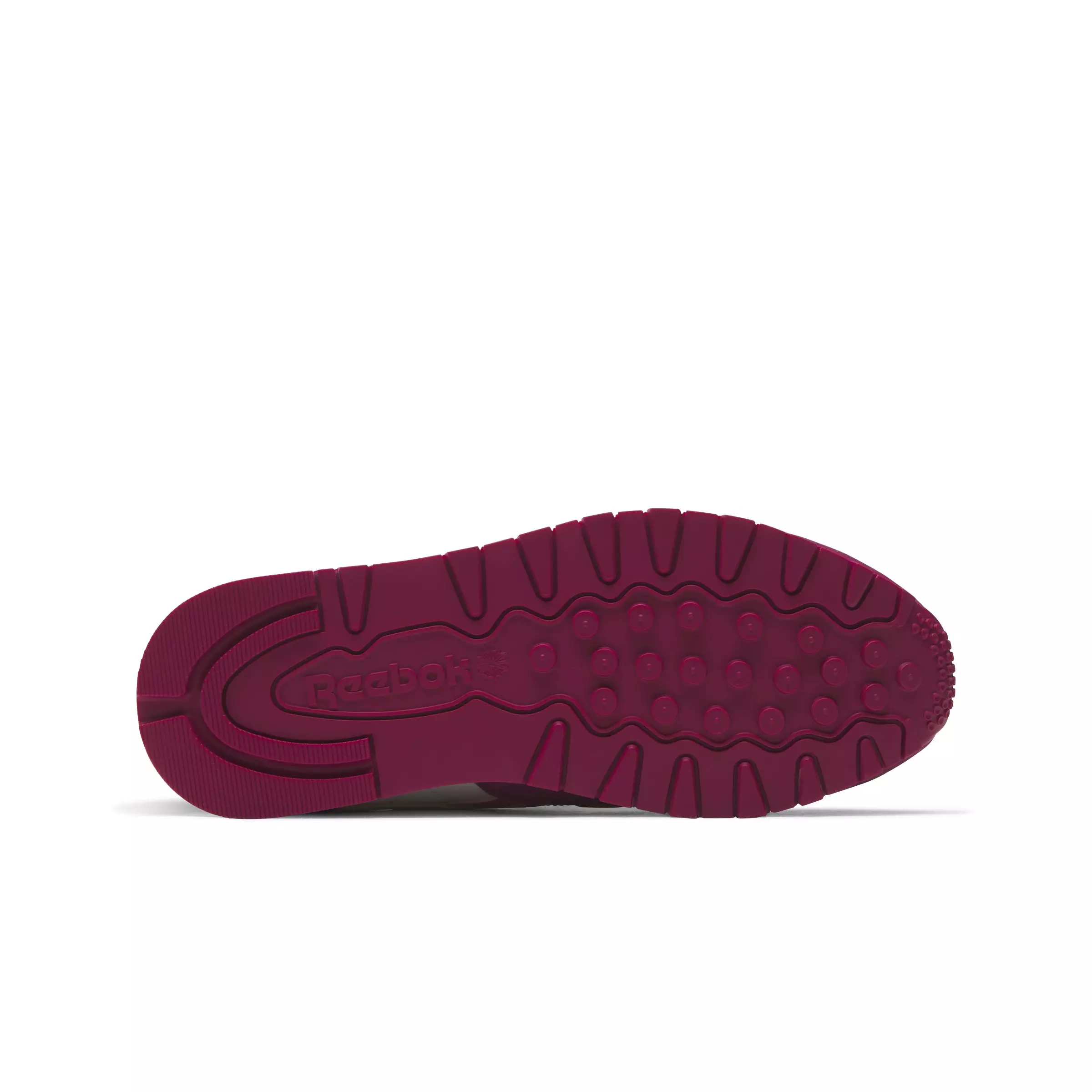 Reebok Classic Leather "Beige/Berry/White" Women's Shoe - BEIGE/BERRY/WHITE