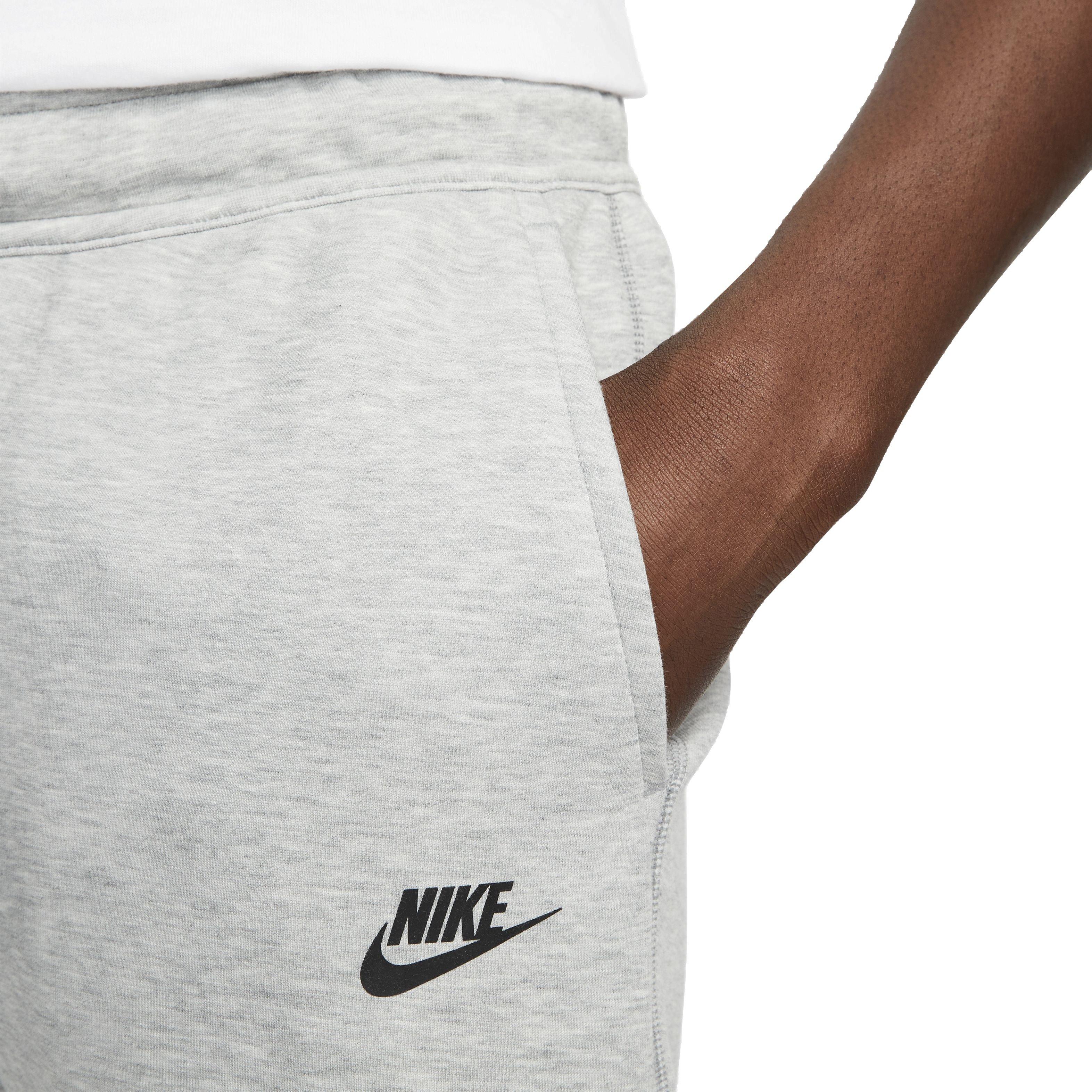 Nike Men's Tech Fleece Slim Fit Joggers - DK GREY Thumbnail View 4