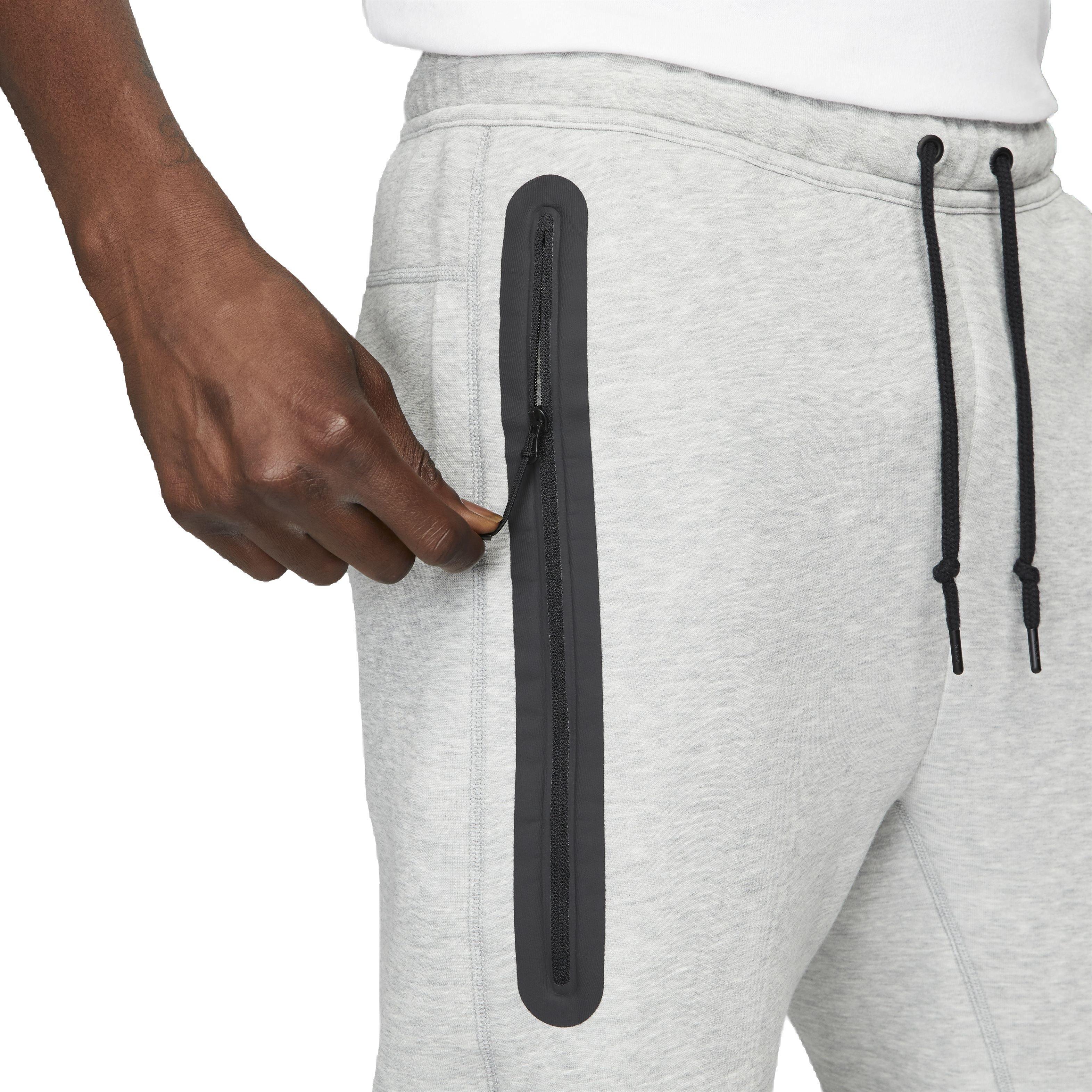 Nike Men's Tech Fleece Slim Fit Joggers - DK GREY Thumbnail View 5