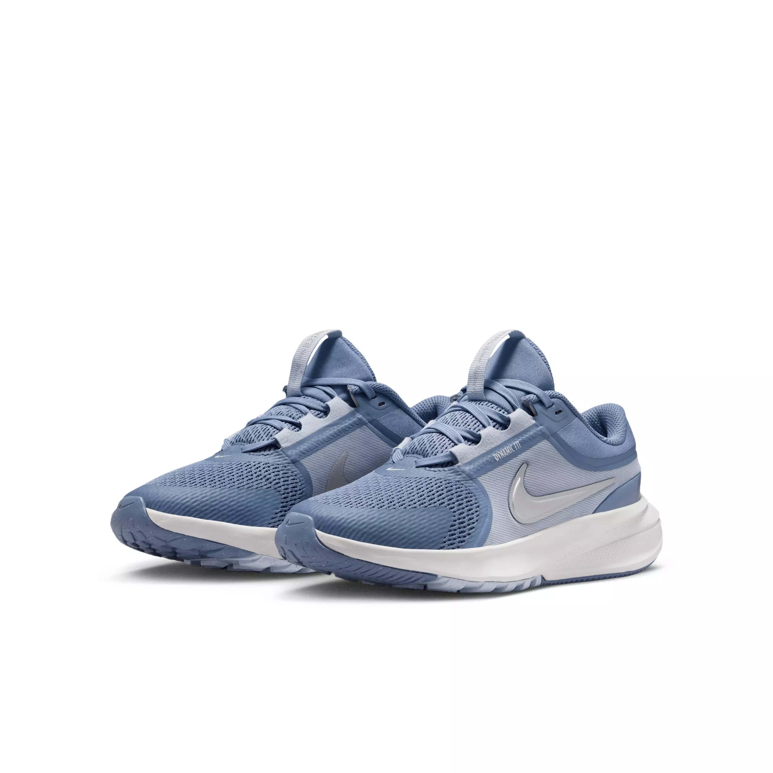 Nike Star Runner 5 "World Indigo/Ghost/Platinum Tint/Silver" Grade School Boys' Running Shoe - INDIGO/GHOST/PLATINUM/SILVER