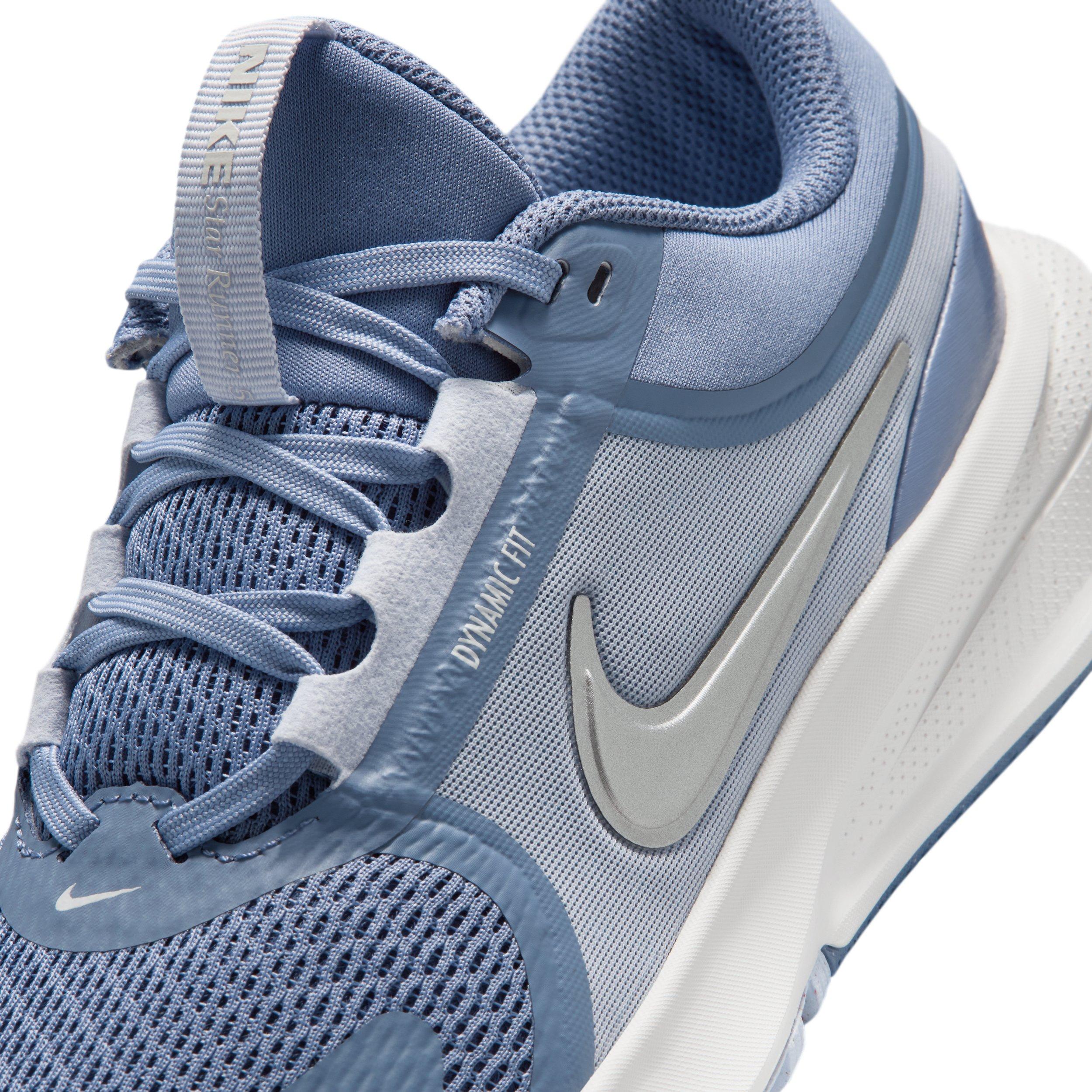 Nike Star Runner 5 Grade School Boys' "World Indigo/Ghost/Platinum Tint/Silver" Running Shoe