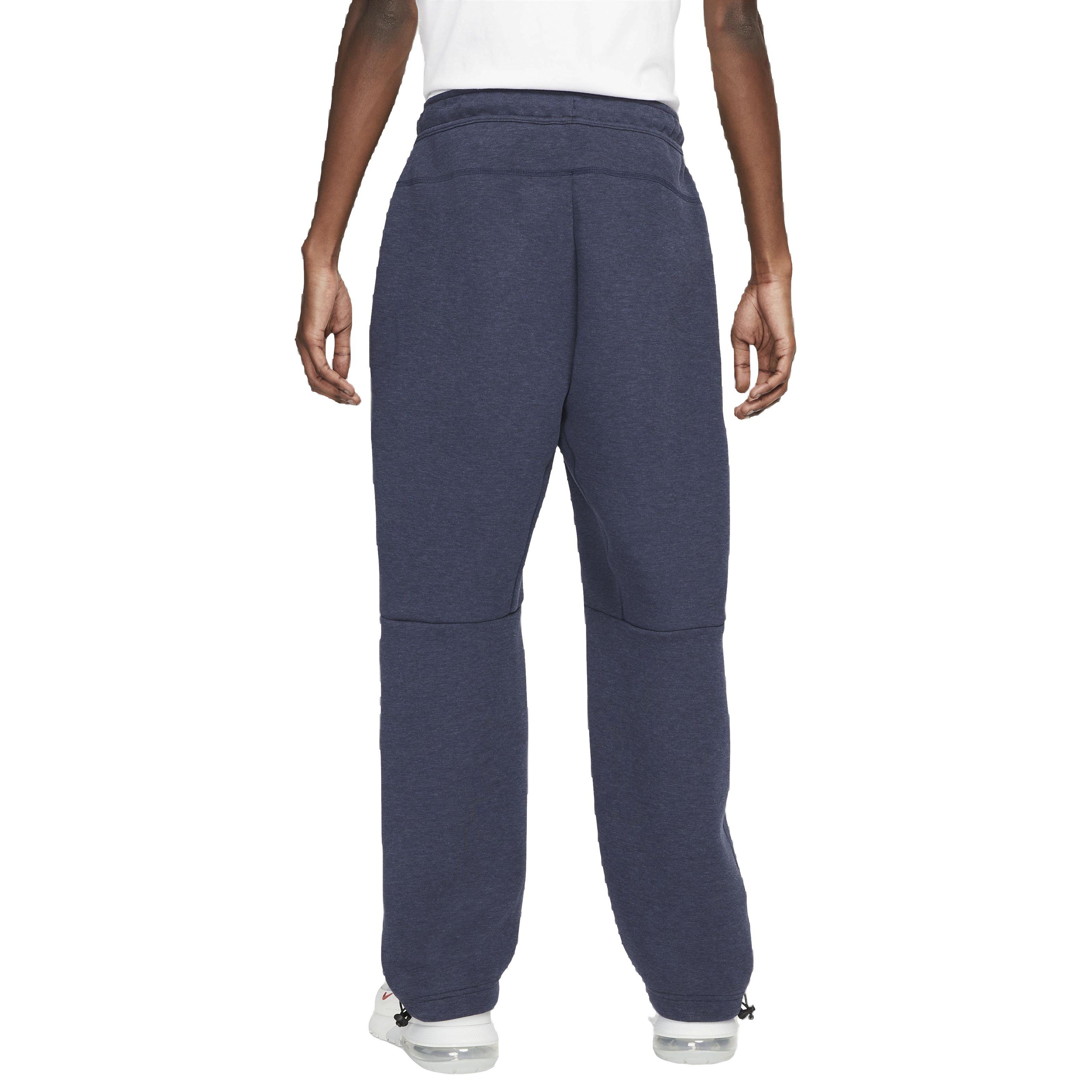 Nike Men's Tech Fleece Open-Hem Sweatpants - BLUE Thumbnail View 2