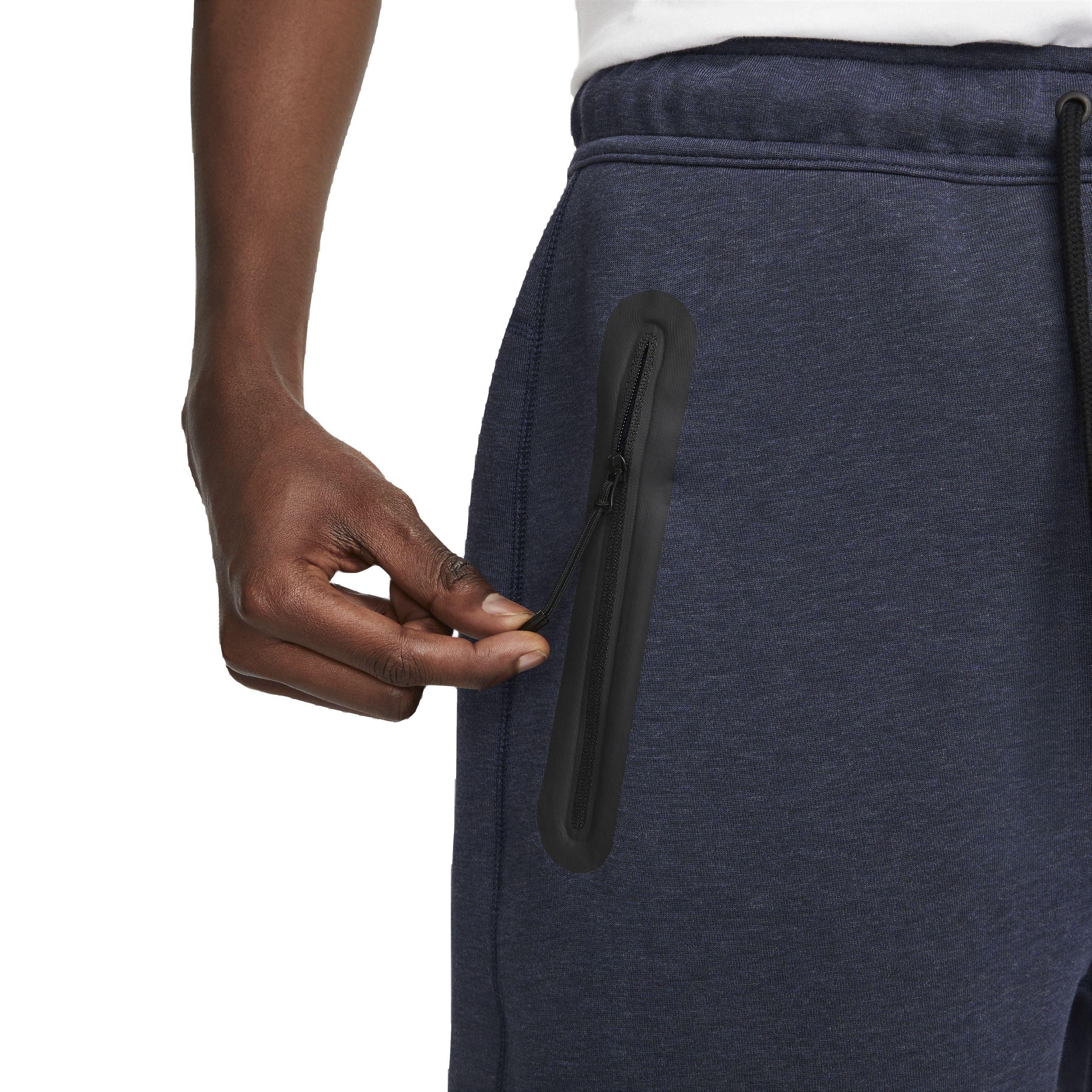 Nike Men's Tech Fleece Open-Hem Sweatpants - BLUE Thumbnail View 5